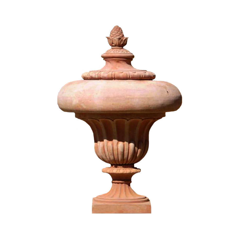 Gartenurne aus Terrakotta - frostbeständig - Lanciano