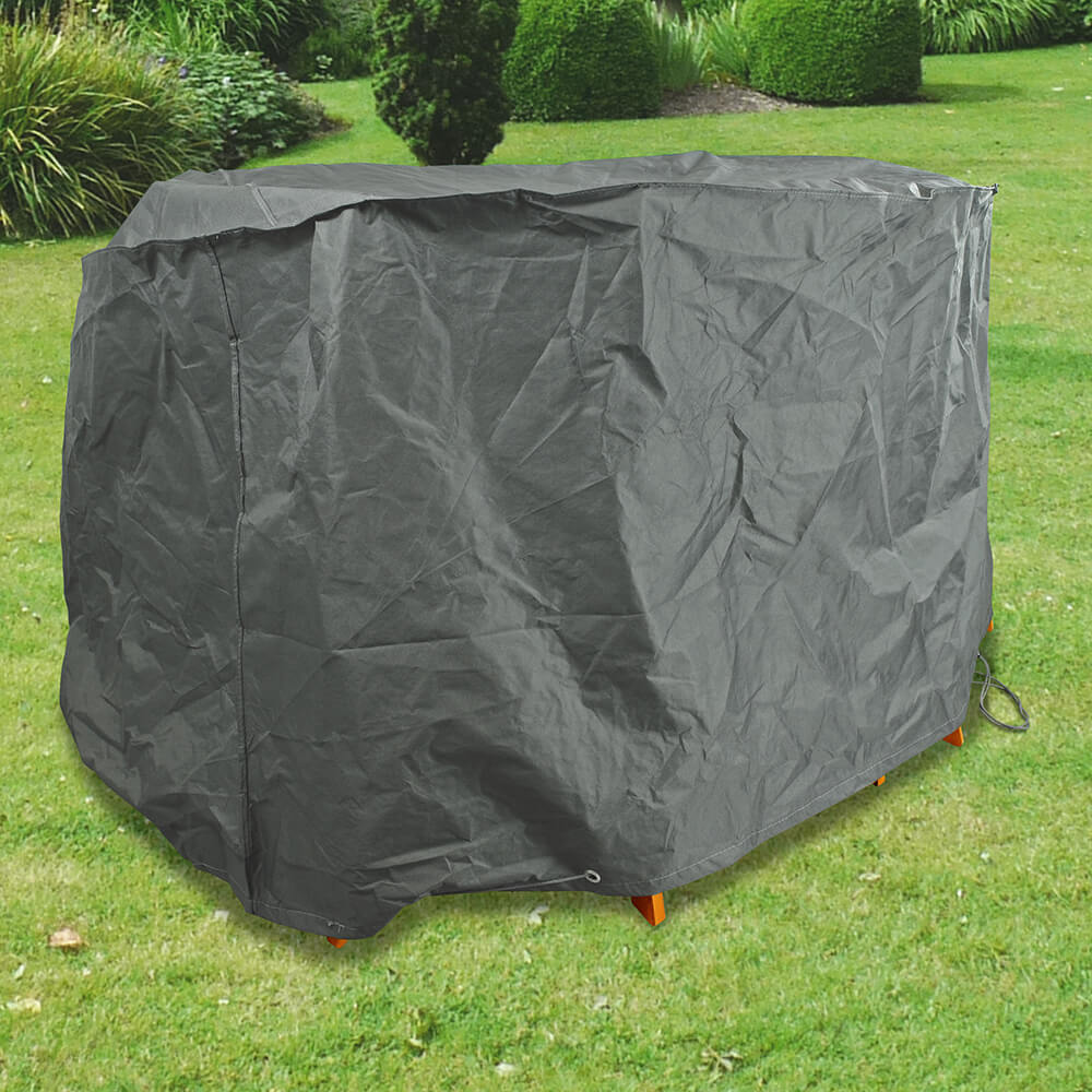 Graue Abdeckhülle für Gartengarnituren - Schutzhülle Griseo 320