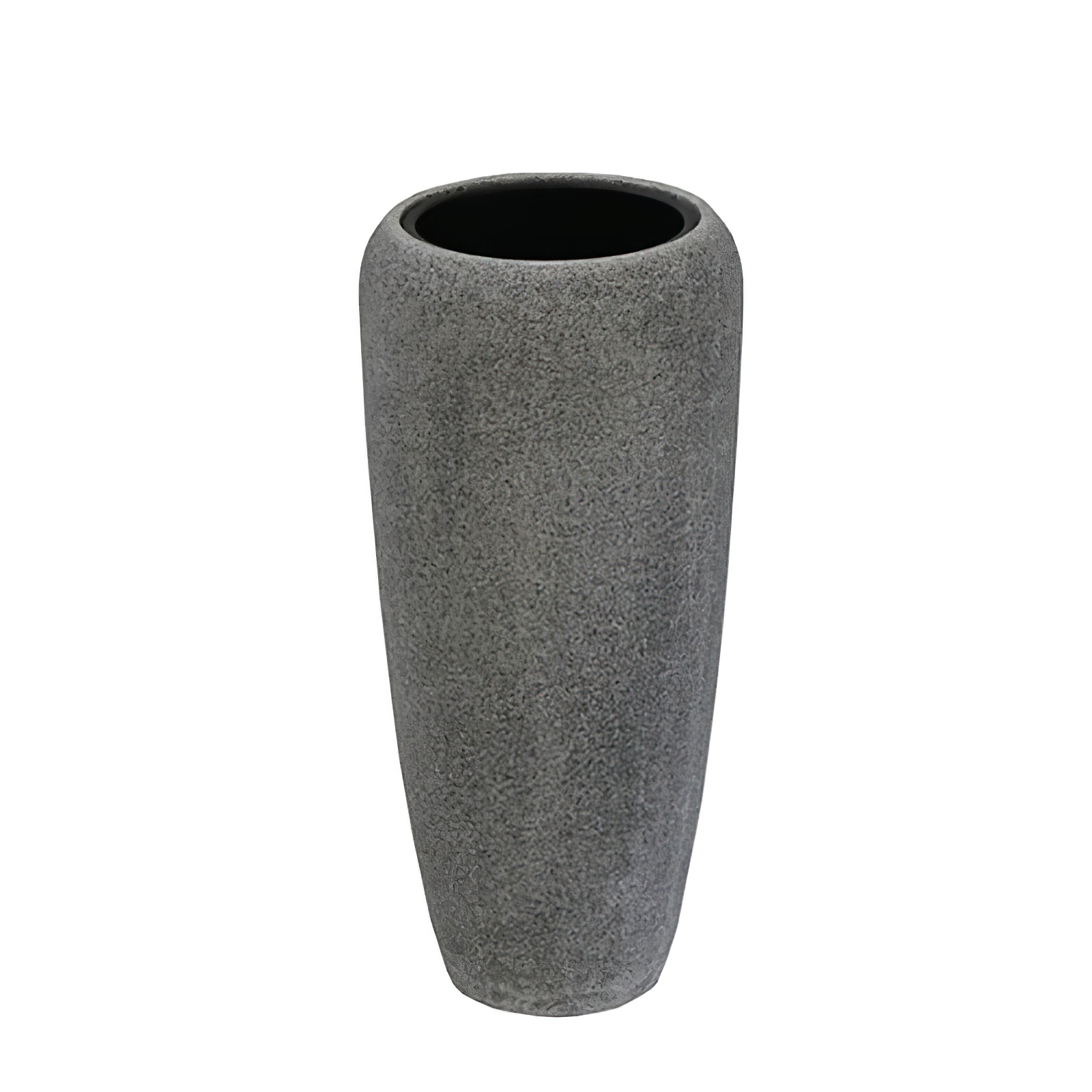 Outdoor Pflanzvase aus Polystone in Steinoptik - Fiumalbo / 75x34cm (HxDm)
