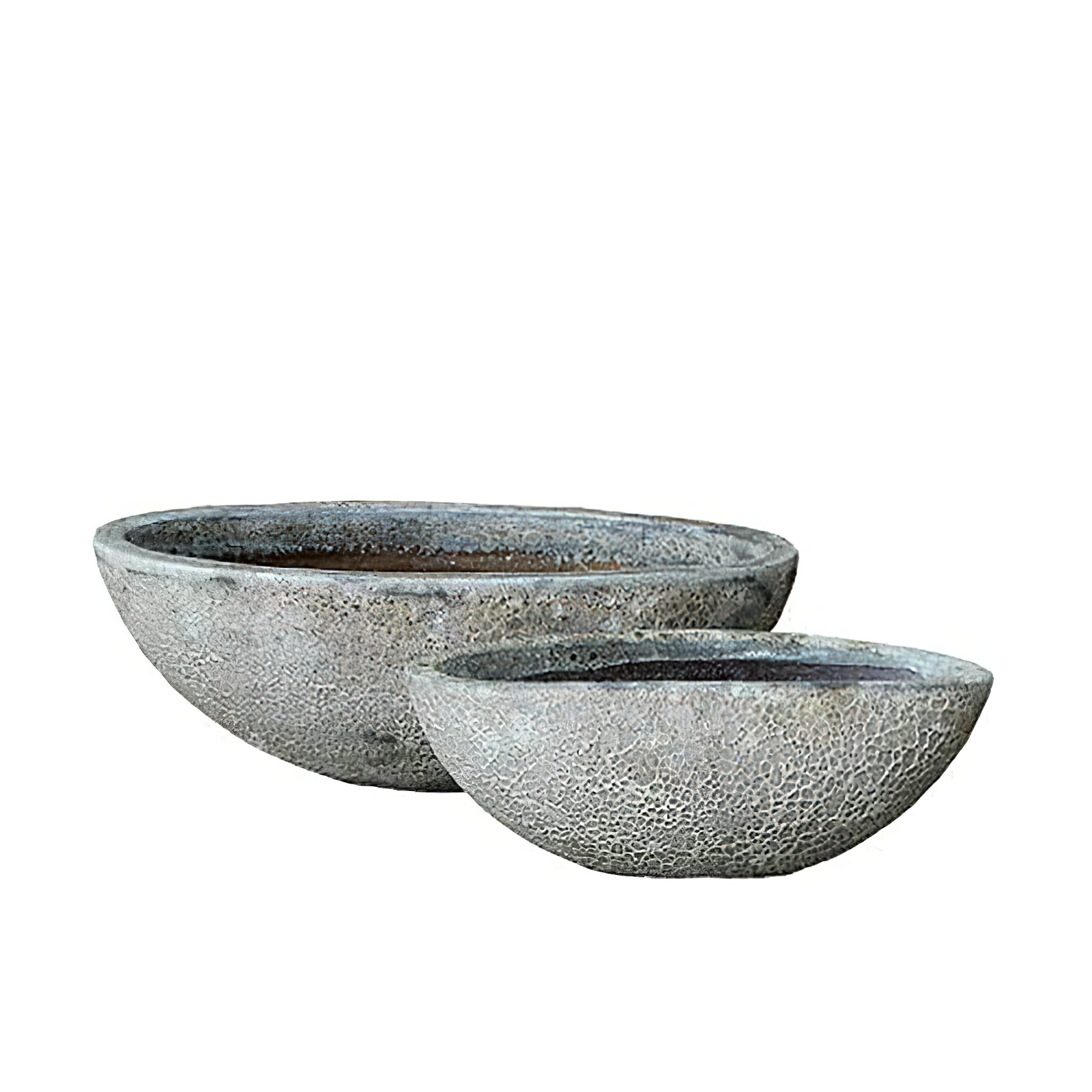 Pflanzschale für draußen - 2er Set - Antik Look - Sardo