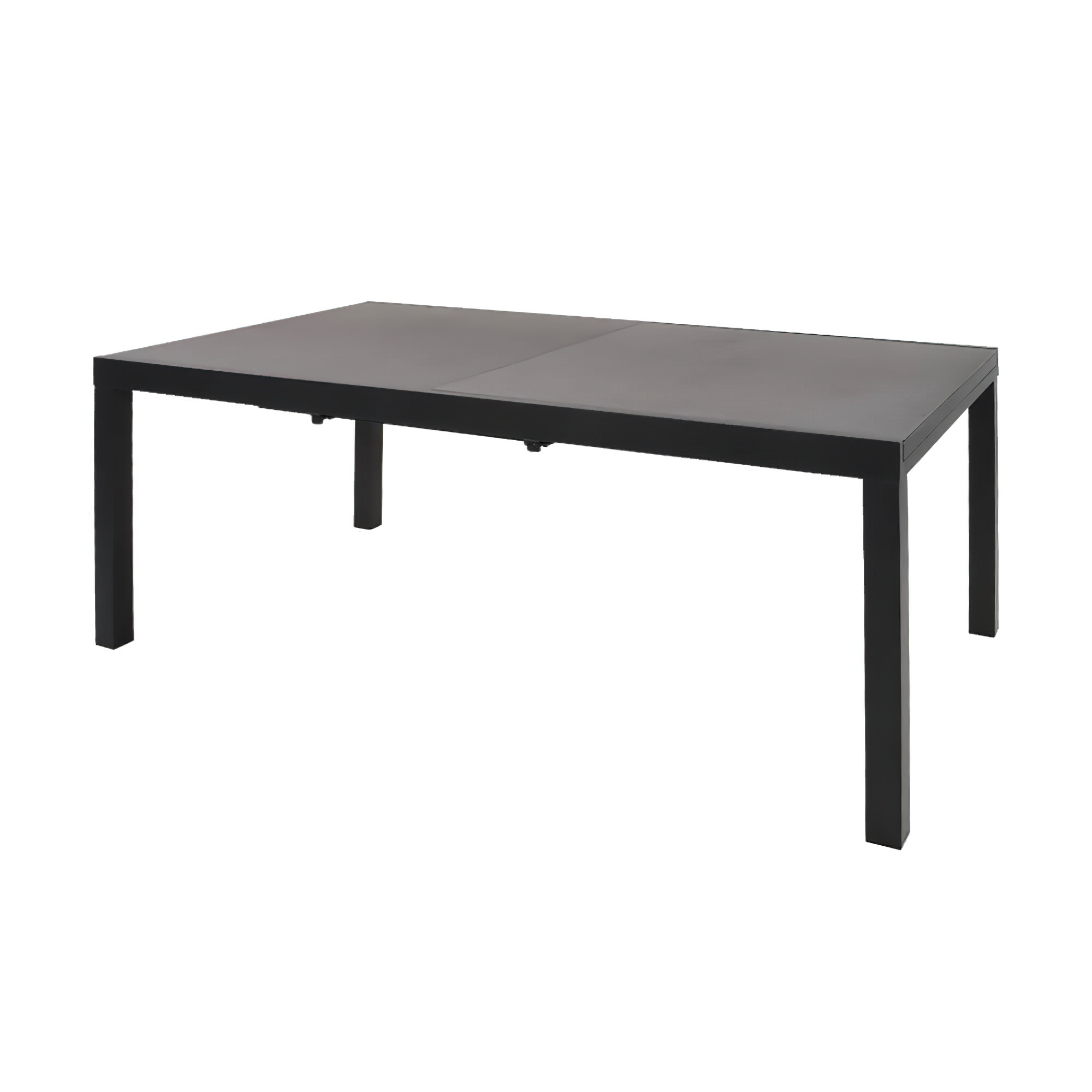 Anthrazit Alu Outdoor-Tisch verlängerbar - Ausziehtisch Venu