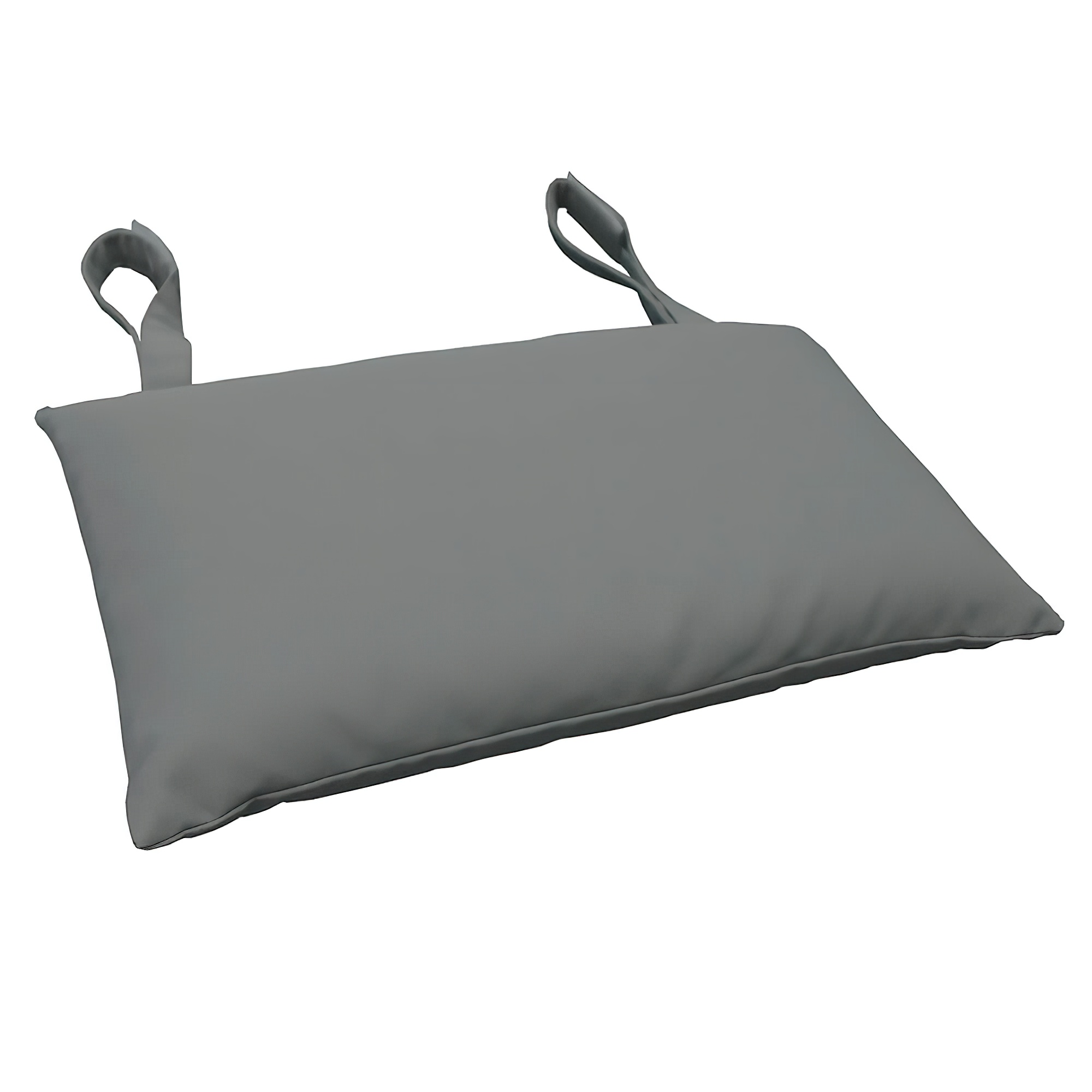 Bequemes Kopfkissen für Gartenliegen und Holzstühle - Polyester - Mollis Kopfkissen / Grau