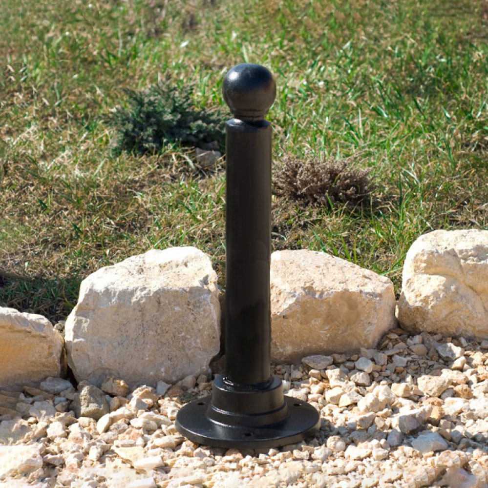 Kleiner Poller für Parkplätze aus Gusseisen - Ingimundur / Grün