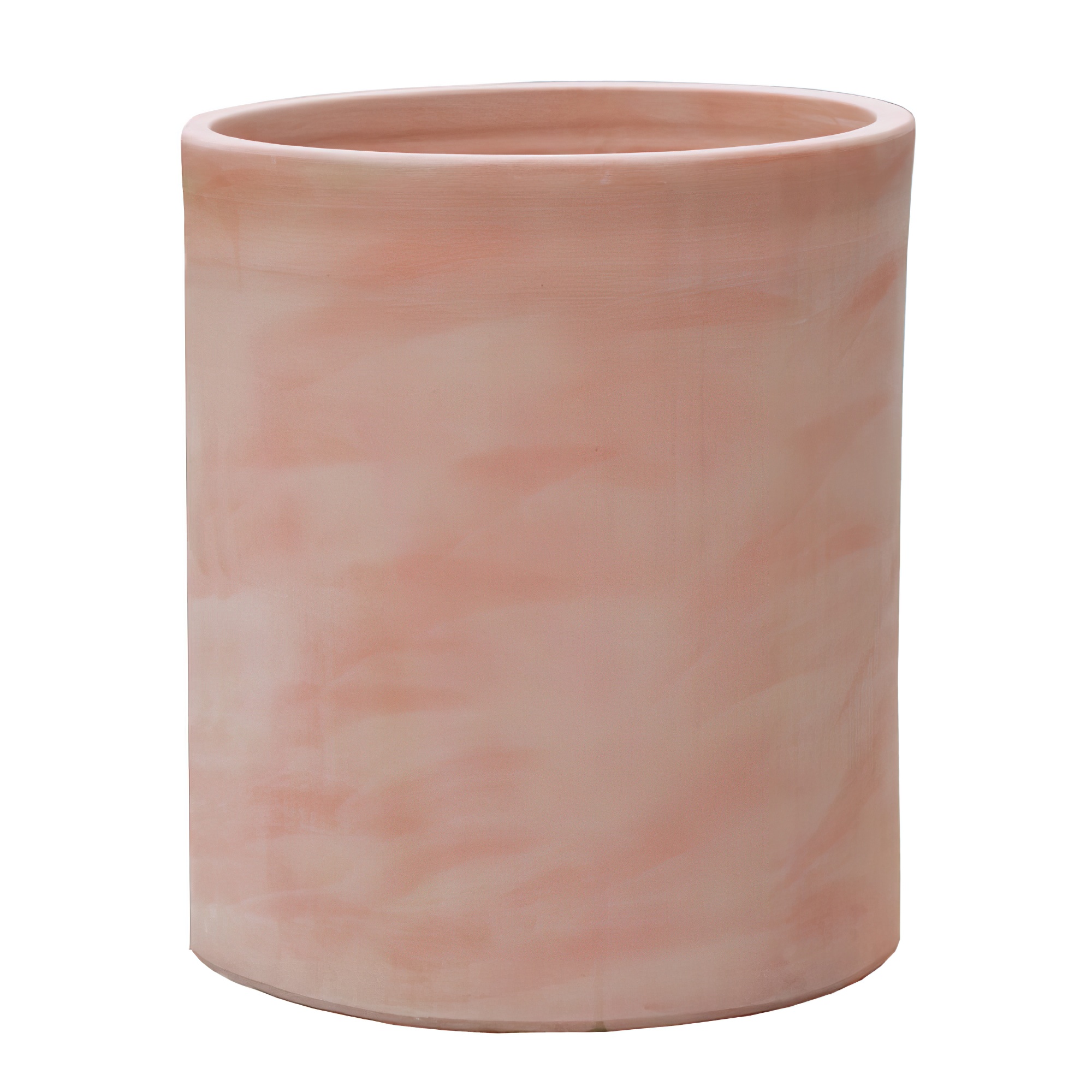 Großes Pflanzgefäß für draußen - Terrakotta - Steinzeug rund - Tardus Terra