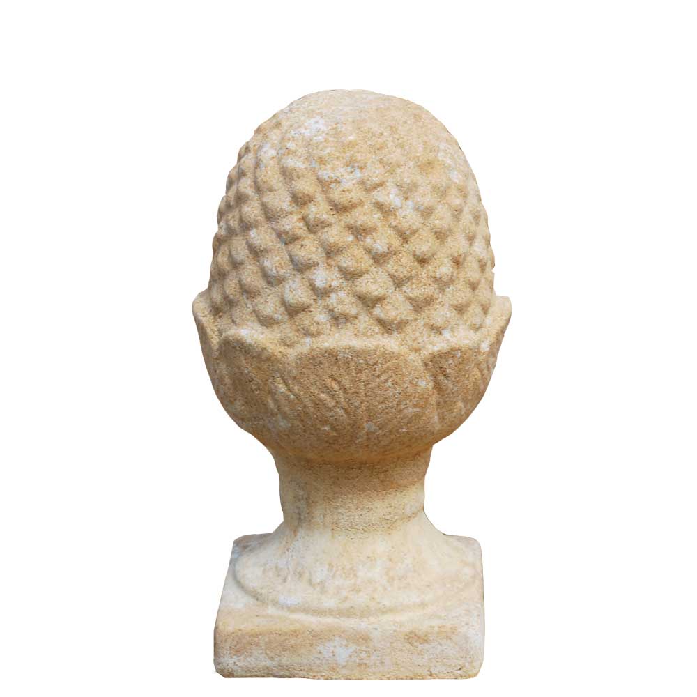 Deko Pinie aus Stein - Riola / Portland weiß