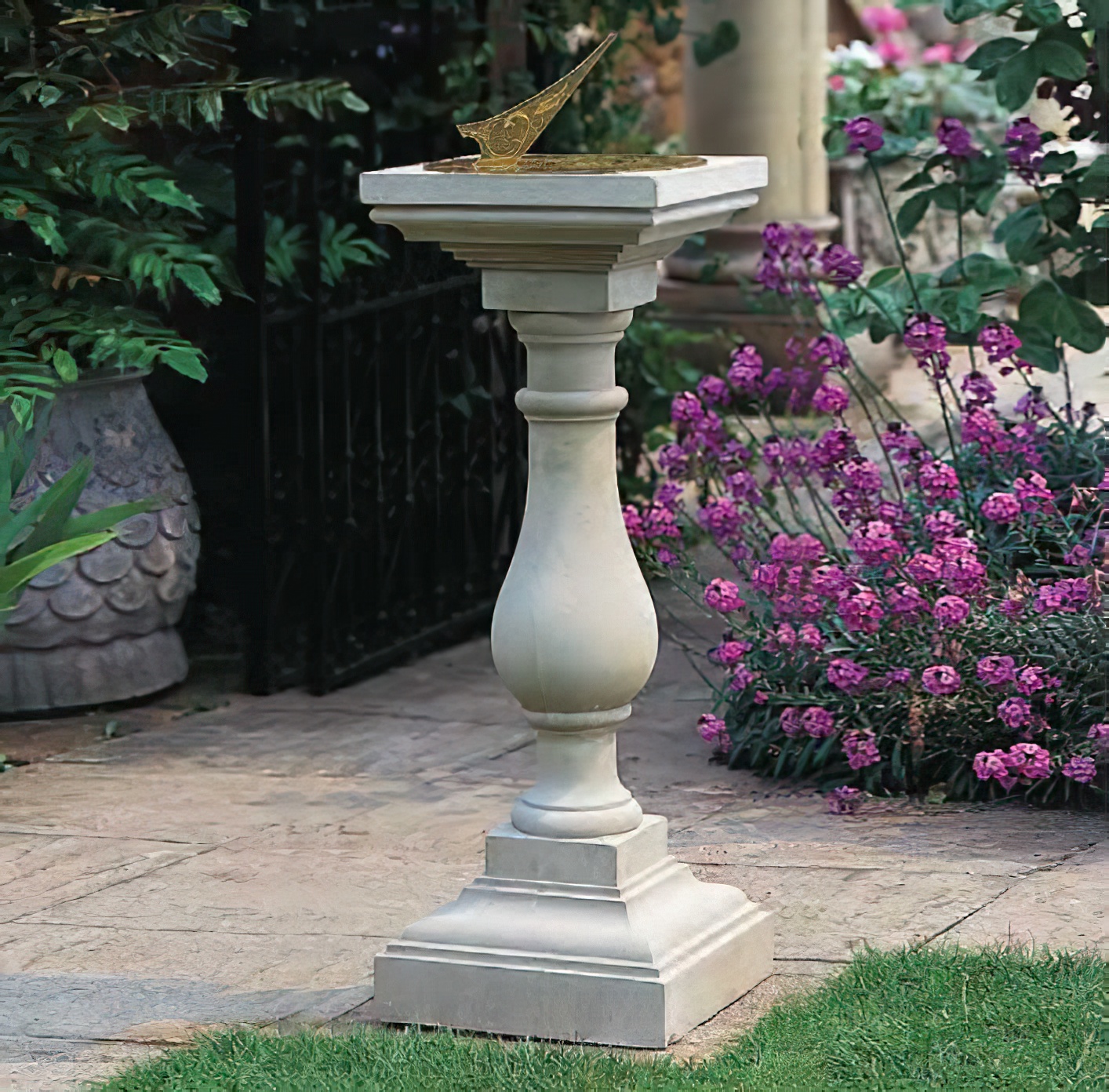 Garten Stein Säule - Ditton Park / Sand