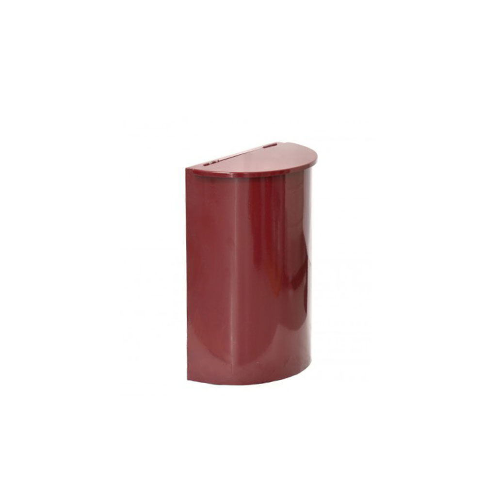 Fontana da giardino rossa semicerchio per decorazione del giardino