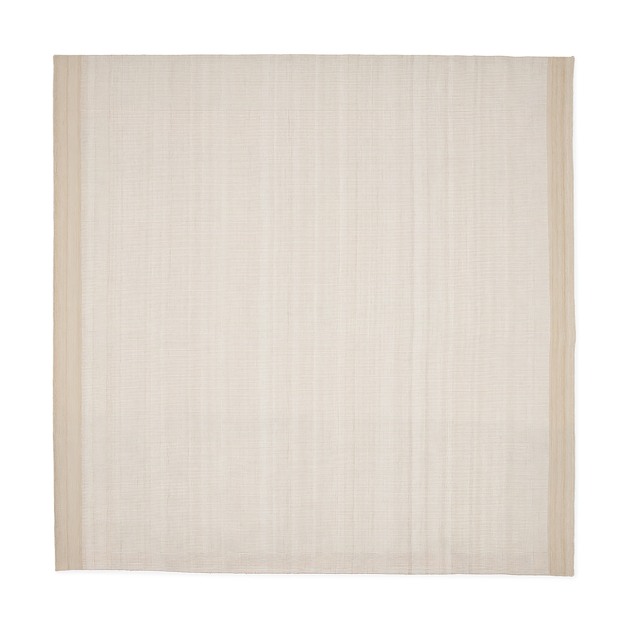 Bunte XXL Garten Teppiche 300x300cm aus PET - Morina / Beige