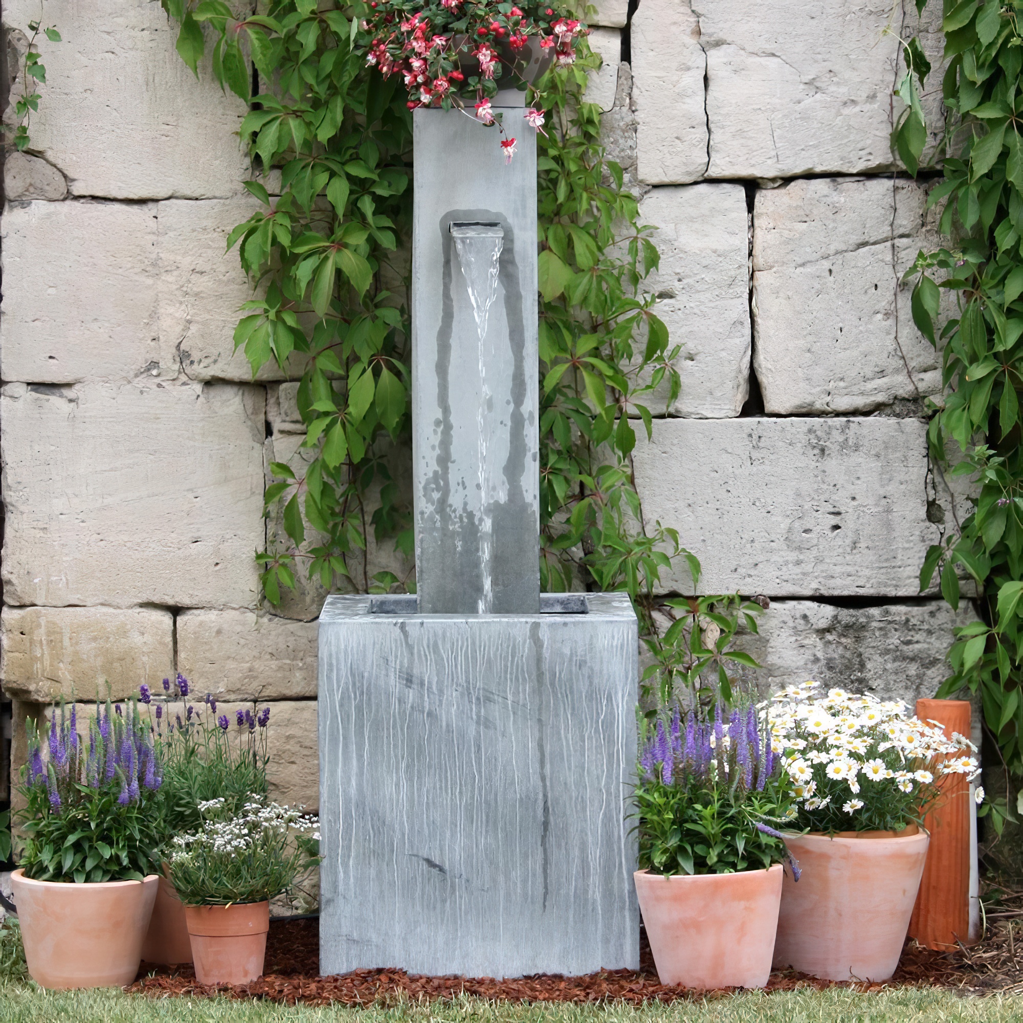 Garten Zink Brunnen - Senza Brillare