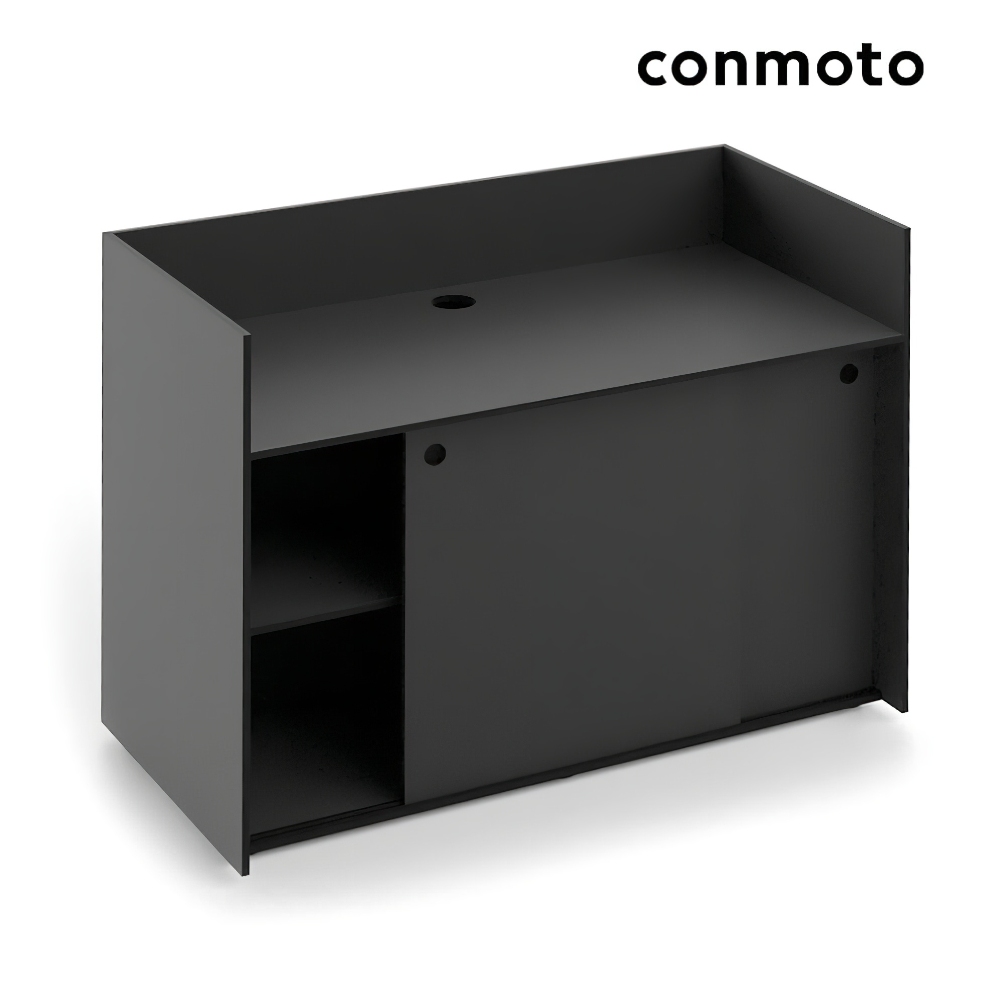 Moderner Grillschrank für Outdoor Küchen aus HPL - Ticino Heat / ohne Rollen / ohne Abdeckhaube