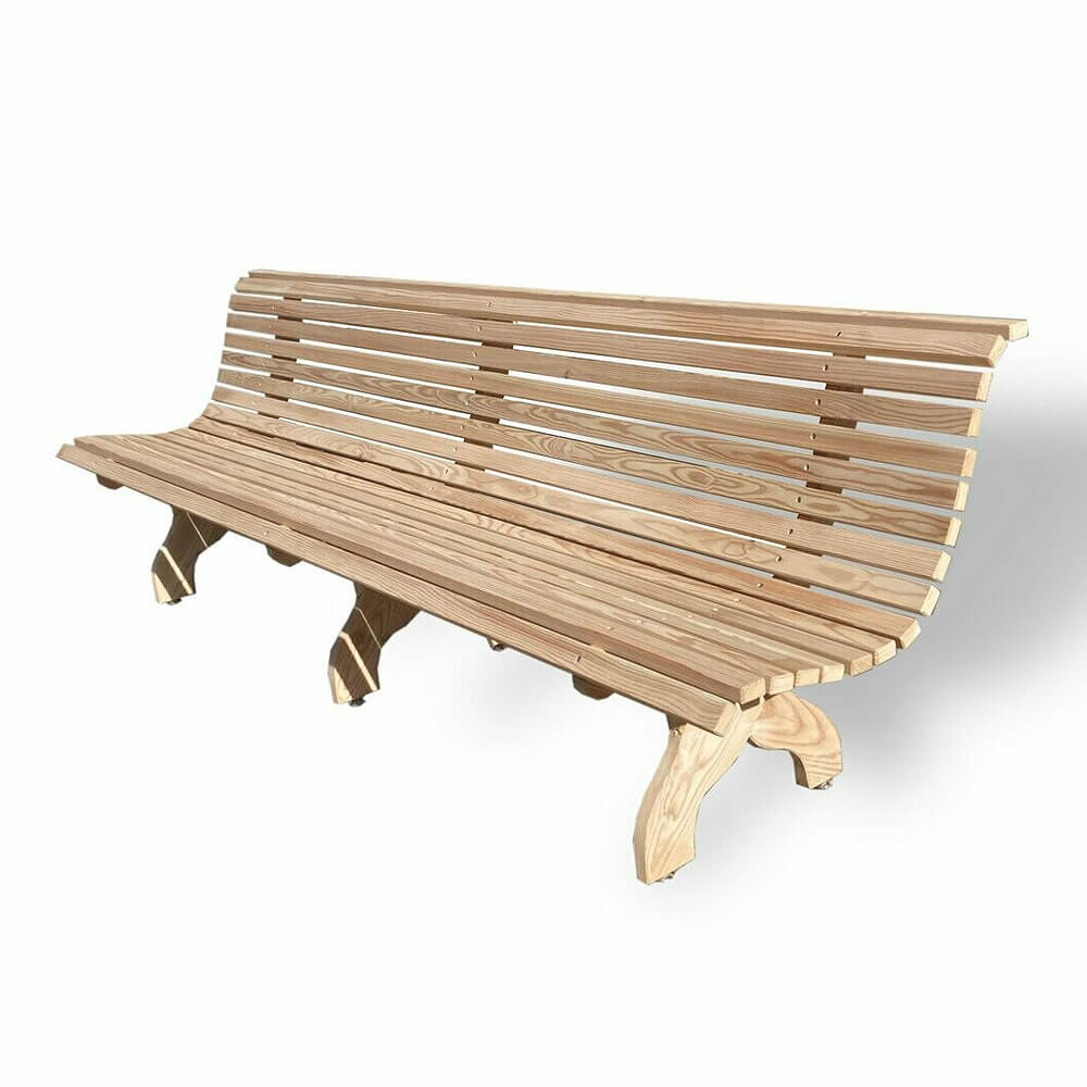 XXL Holzbank für den Garten aus Traditionshandwerk - Banca Imponente / 180cm