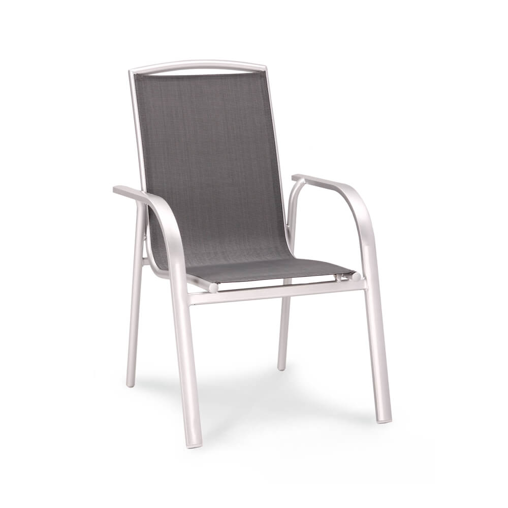 Witterungsbeständiger Gartenstuhl - stapelbar - Stapelstuhl Synabilis