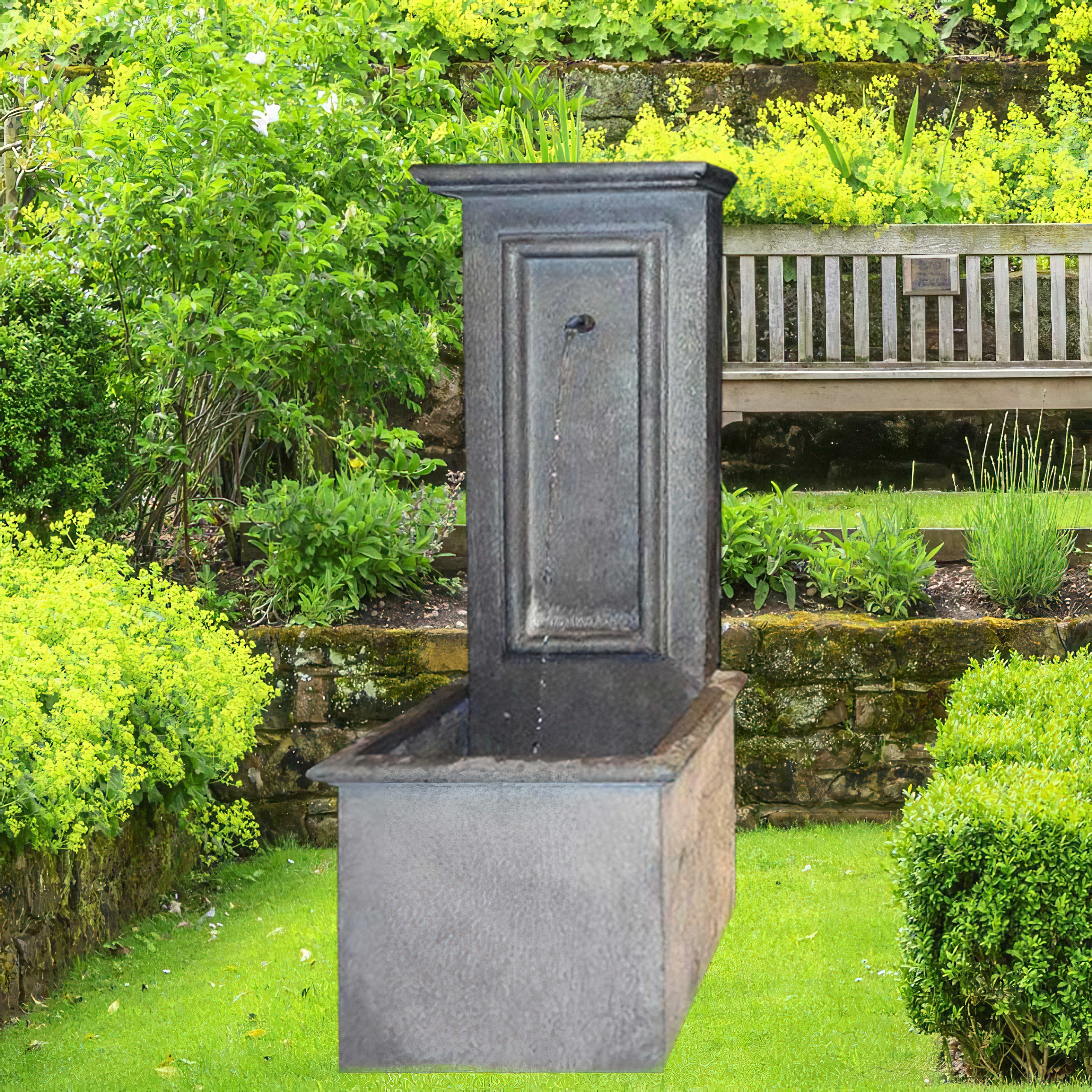 Garten Brunnen aus Zink - Milazzo