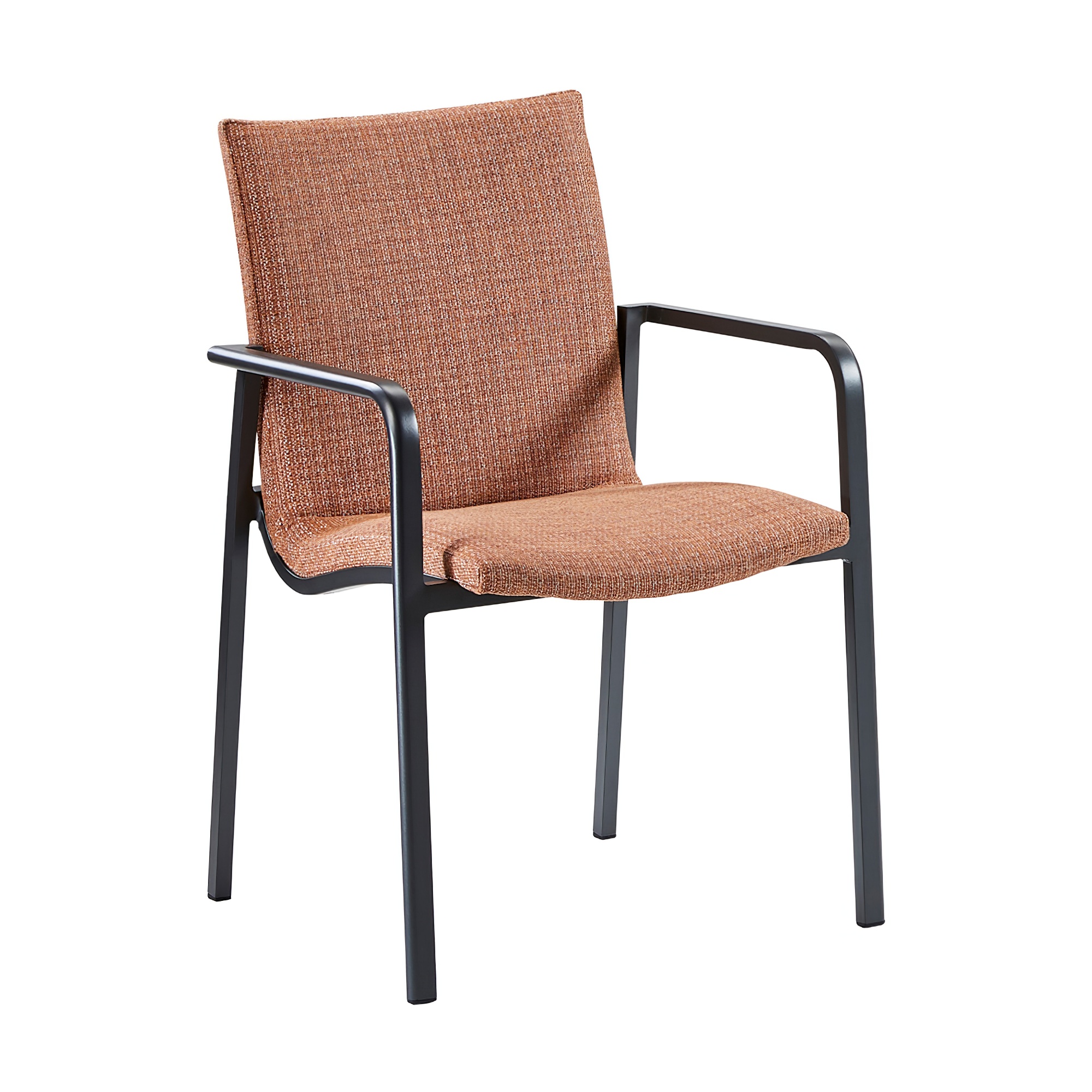 Outdoor Polsterstuhl mit Aluminiumgestell - Regana / Rot