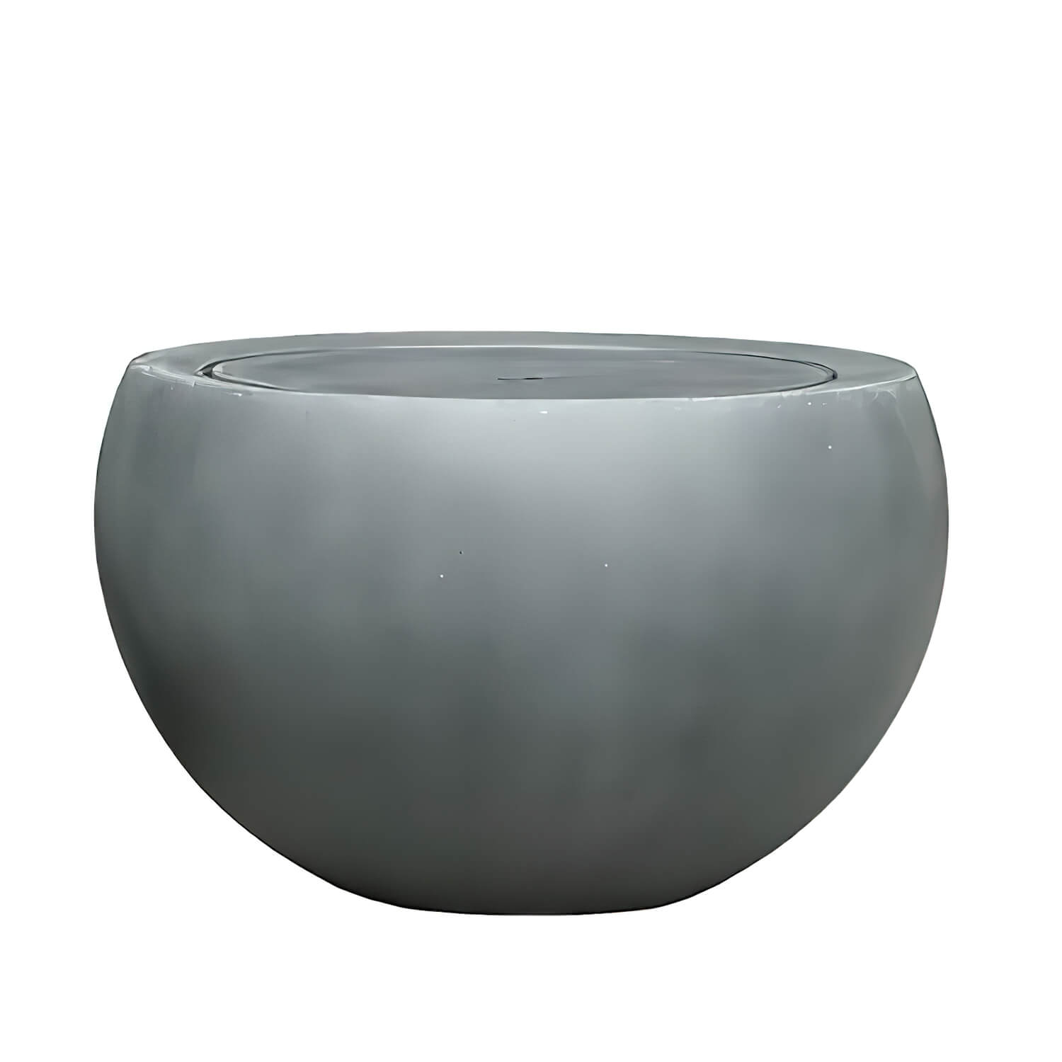 Kleiner Gartenbrunnen aus Polystone in Zement Optik - Palumba / 42x65cm (HxDm)