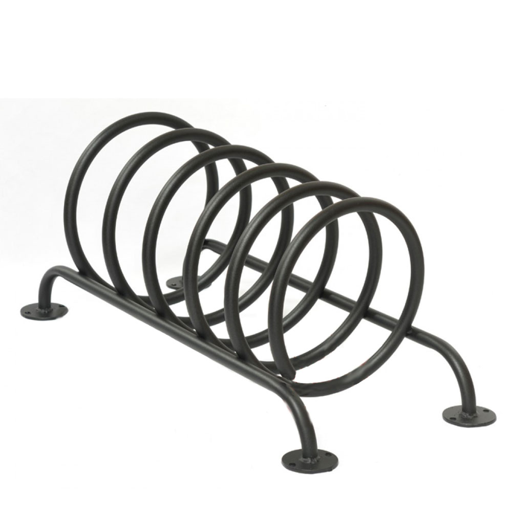 Kleine Fahrradspirale aus Metall zum Abschließen von Fahrrädern - Elinborg / Grün