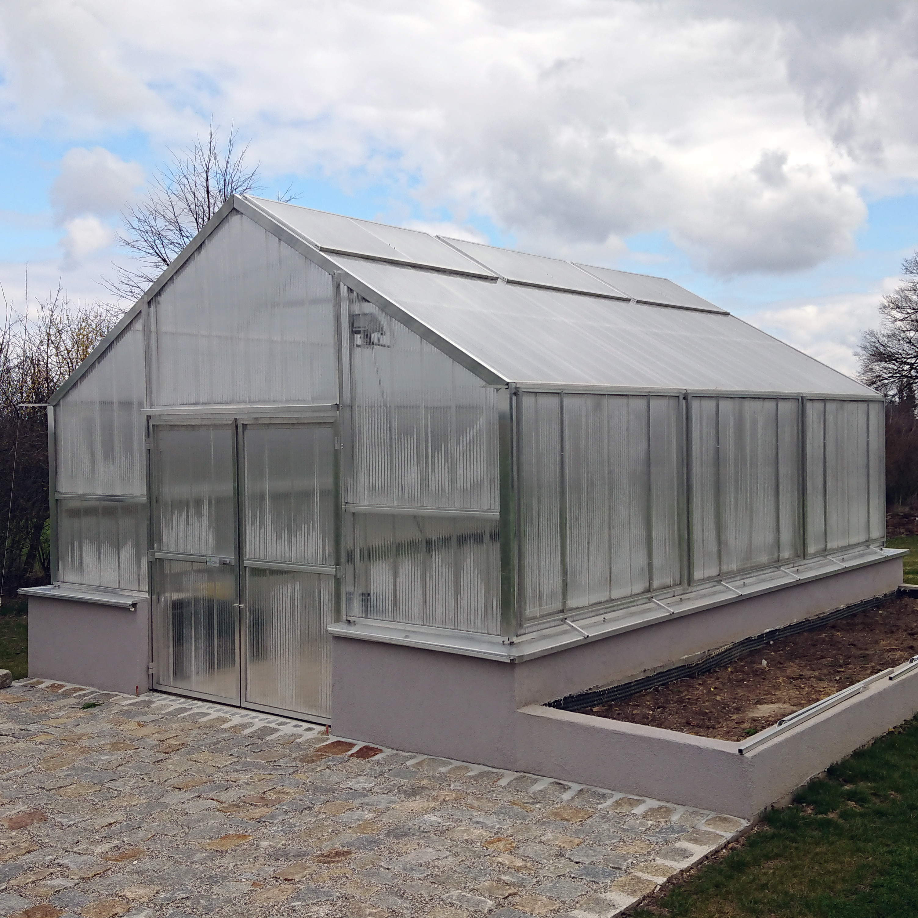 Hochbeet Gewächshaus nach Maß & Wunschfarbe - stabil & langlebig - Pukalani