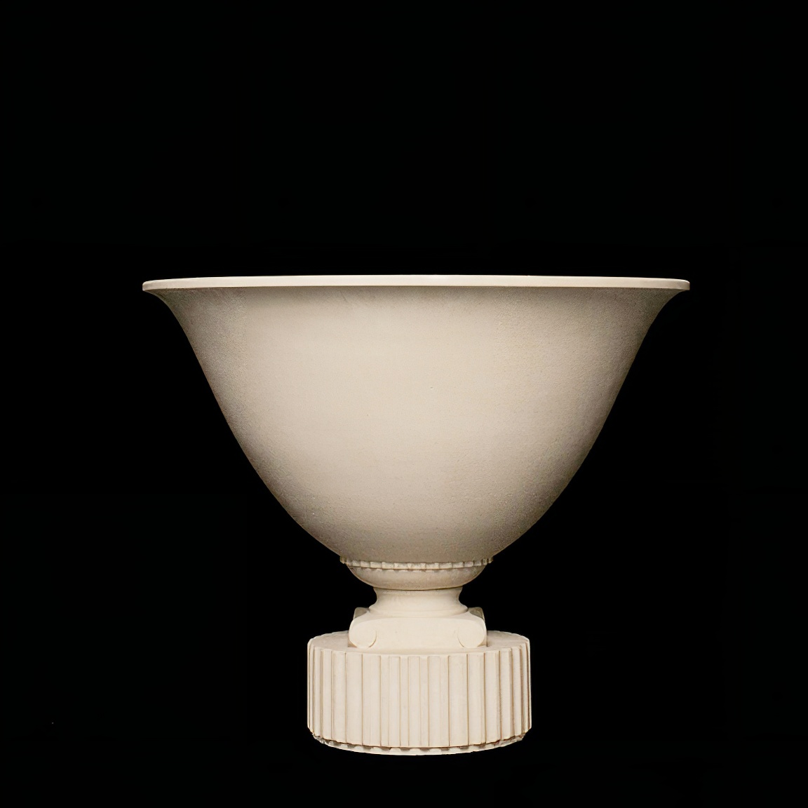 Englischer Blumentopf Steinguss - Heraklit / Sand / 76x62,2 cm (DmxH)