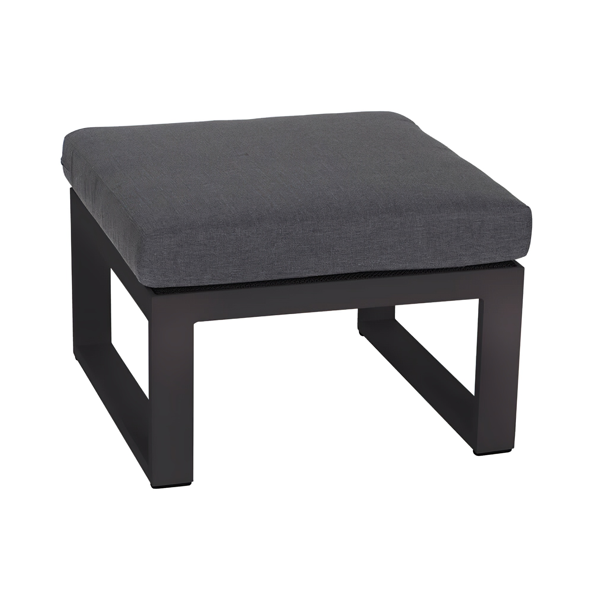 Loungehocker Anthrazit oder Weiß - modern - Loungehocker Breg
