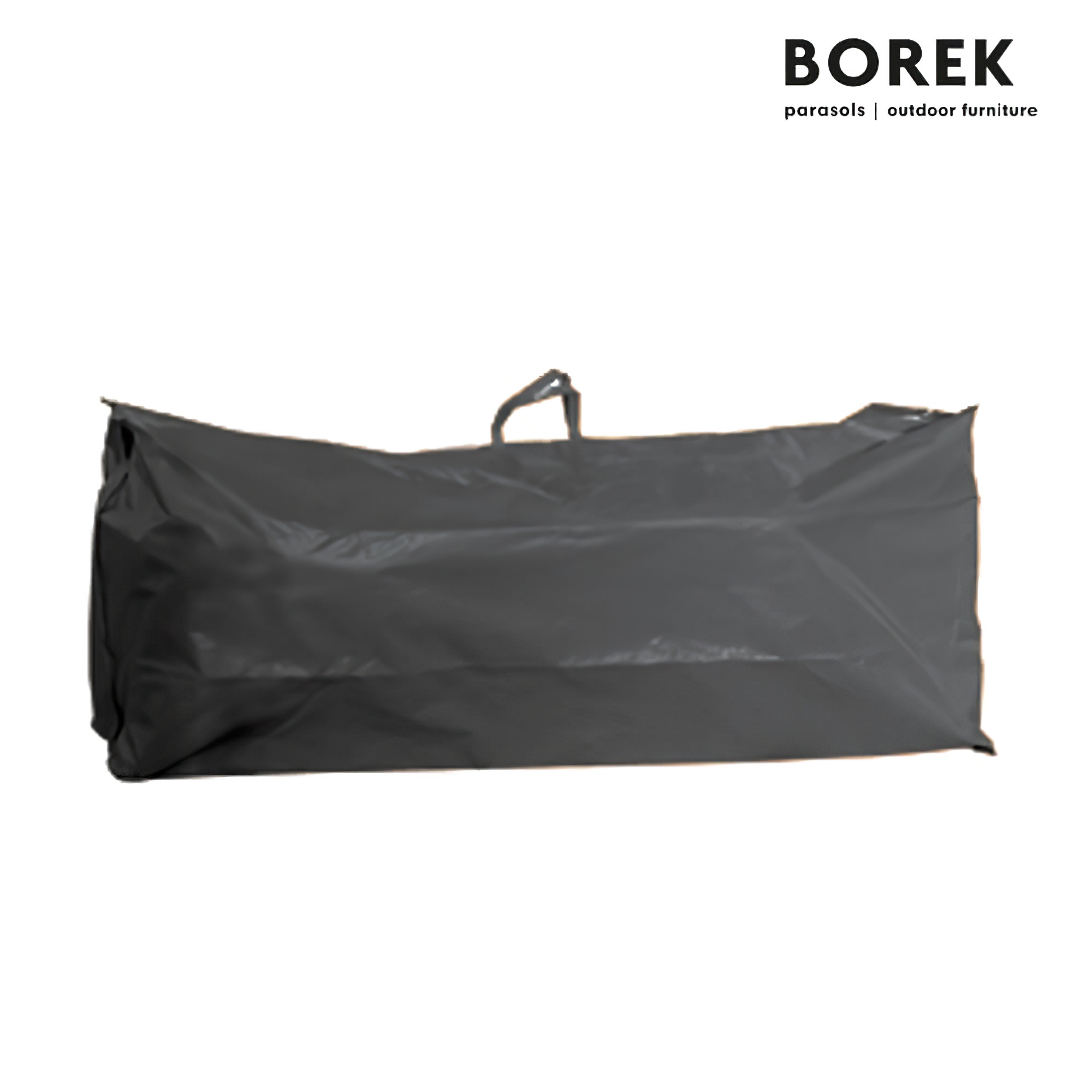 Abdeckhaube für Gartenkissen von Borek - anthrazit - Synthetik - Möbelabdeckung