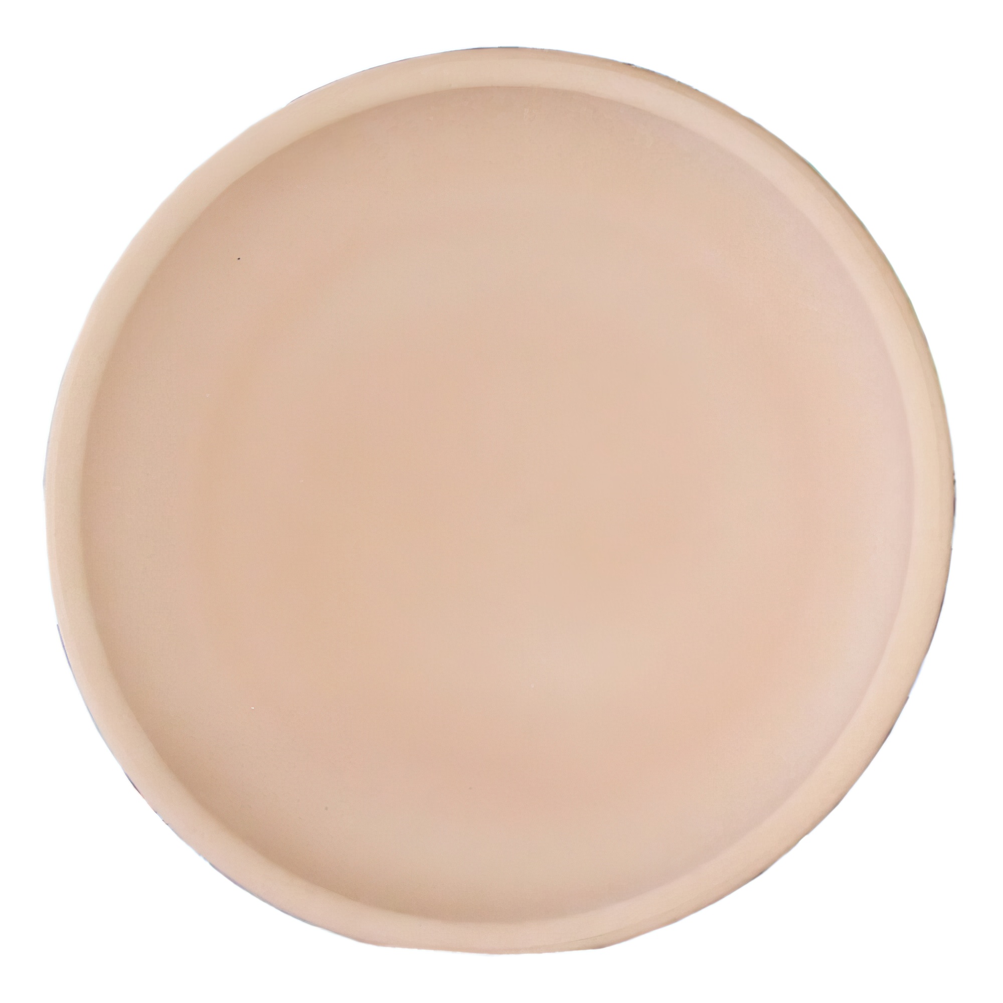 Un vaso rotondo color terracotta, ideale per la decorazione del giardino e le piante