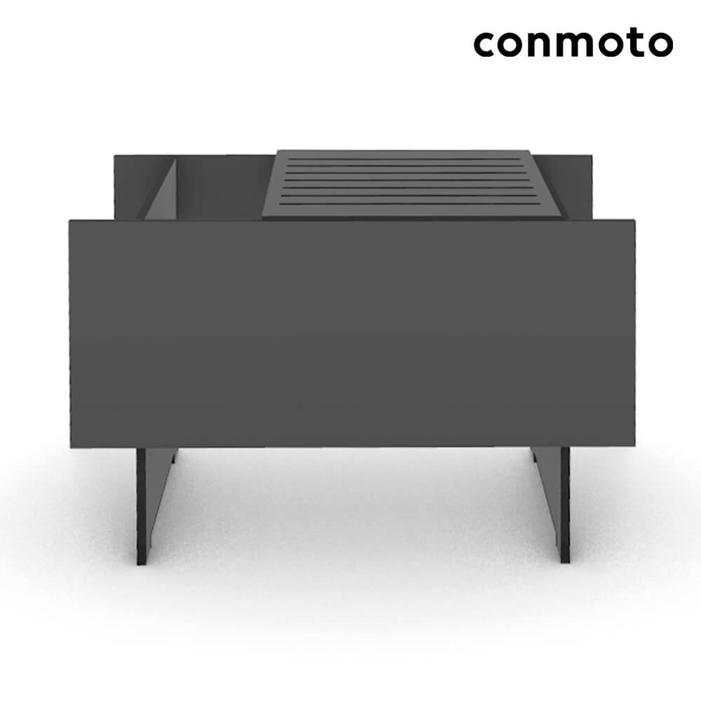 HPL Gitter - Ablage für Outdoor-Küchen - Bacino Grid / Anthrazit