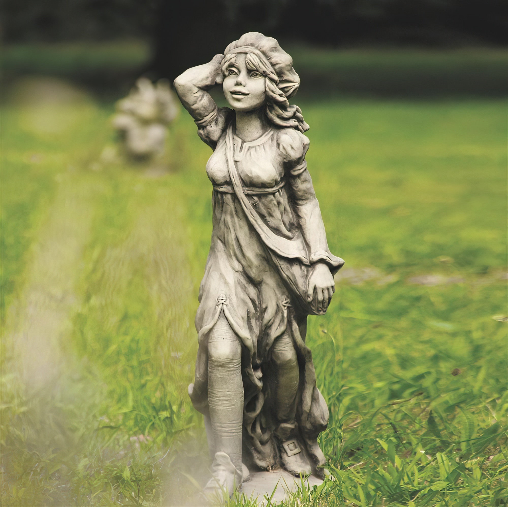 Lustige Garten Steingussfigur - Gerodine