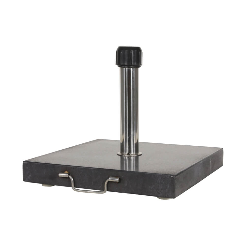 Anthrazit Granit Schirmständer mit Rollen - Schirmständer Turu
