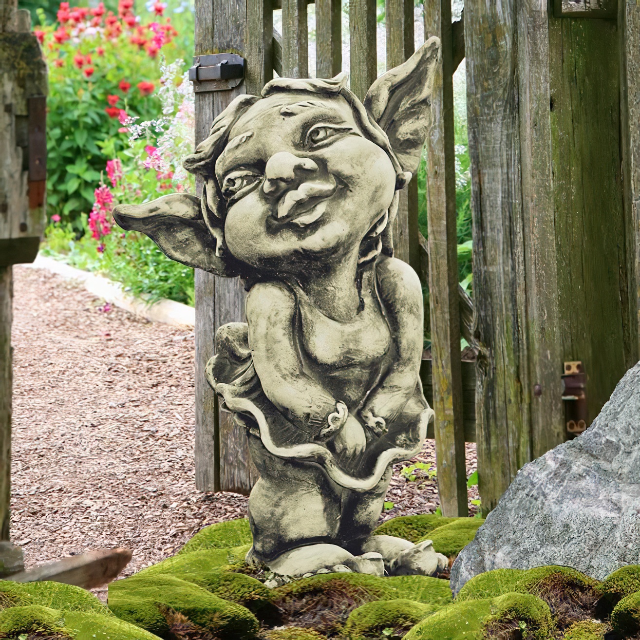 Lustige Garten Wichtelfigur - Ylvie