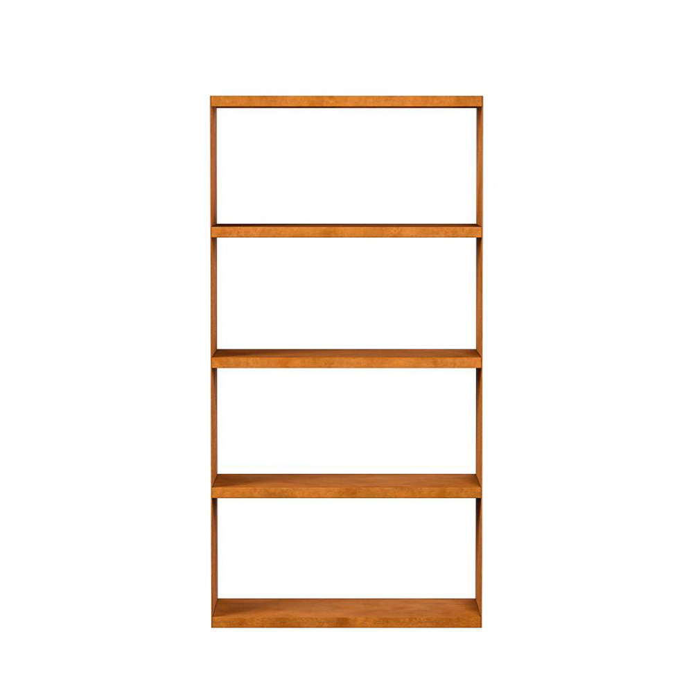 Praktisches rostfarbenes Garten Regal aus Cortenstahl