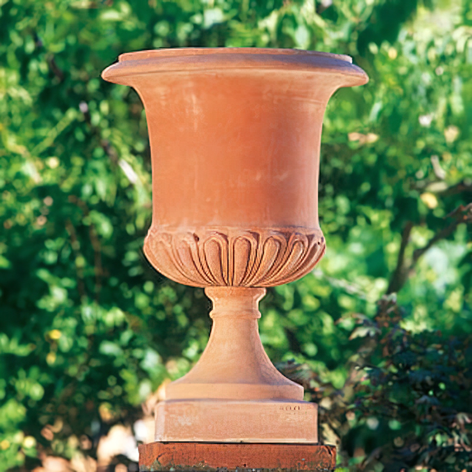 Große Garten Amphore aus Terracotta - Dono