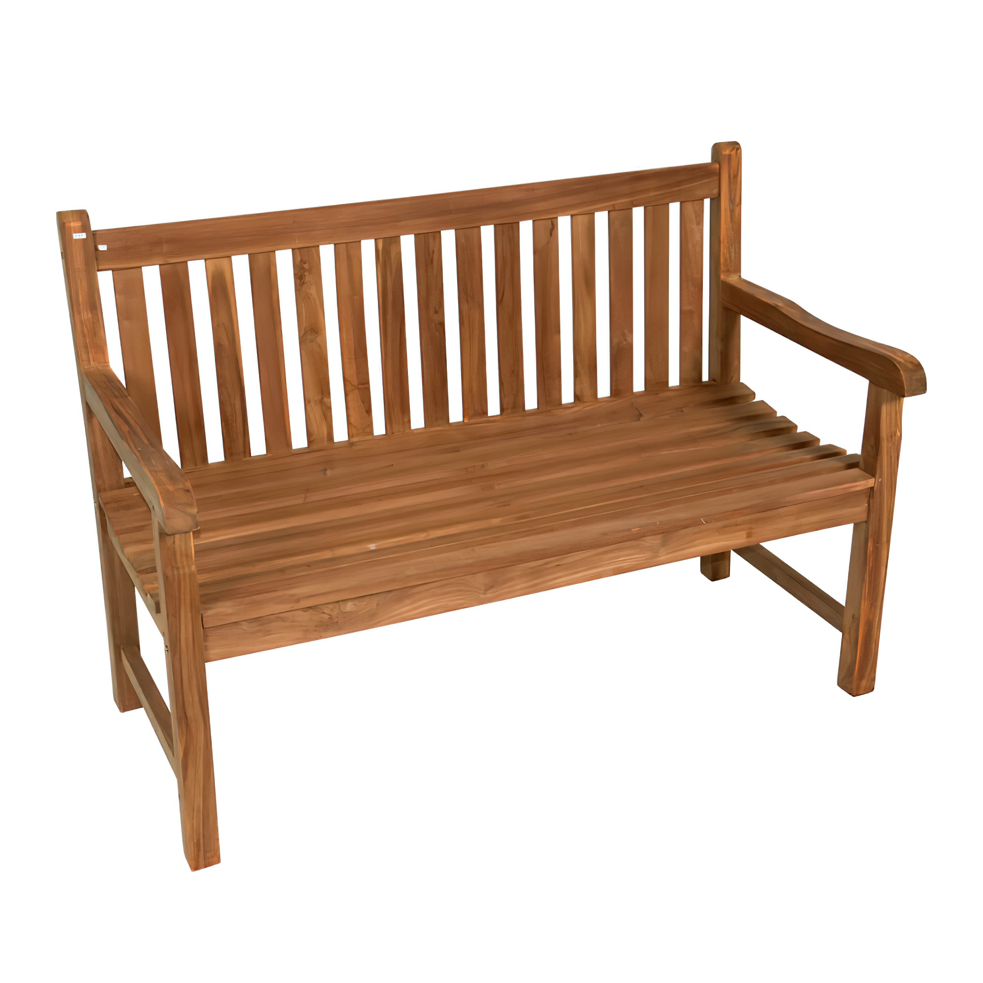 Schöne Holzbank mit einzigartiger Maserung - Gartenbank Muro / 92x130x65cm (HxBxT)