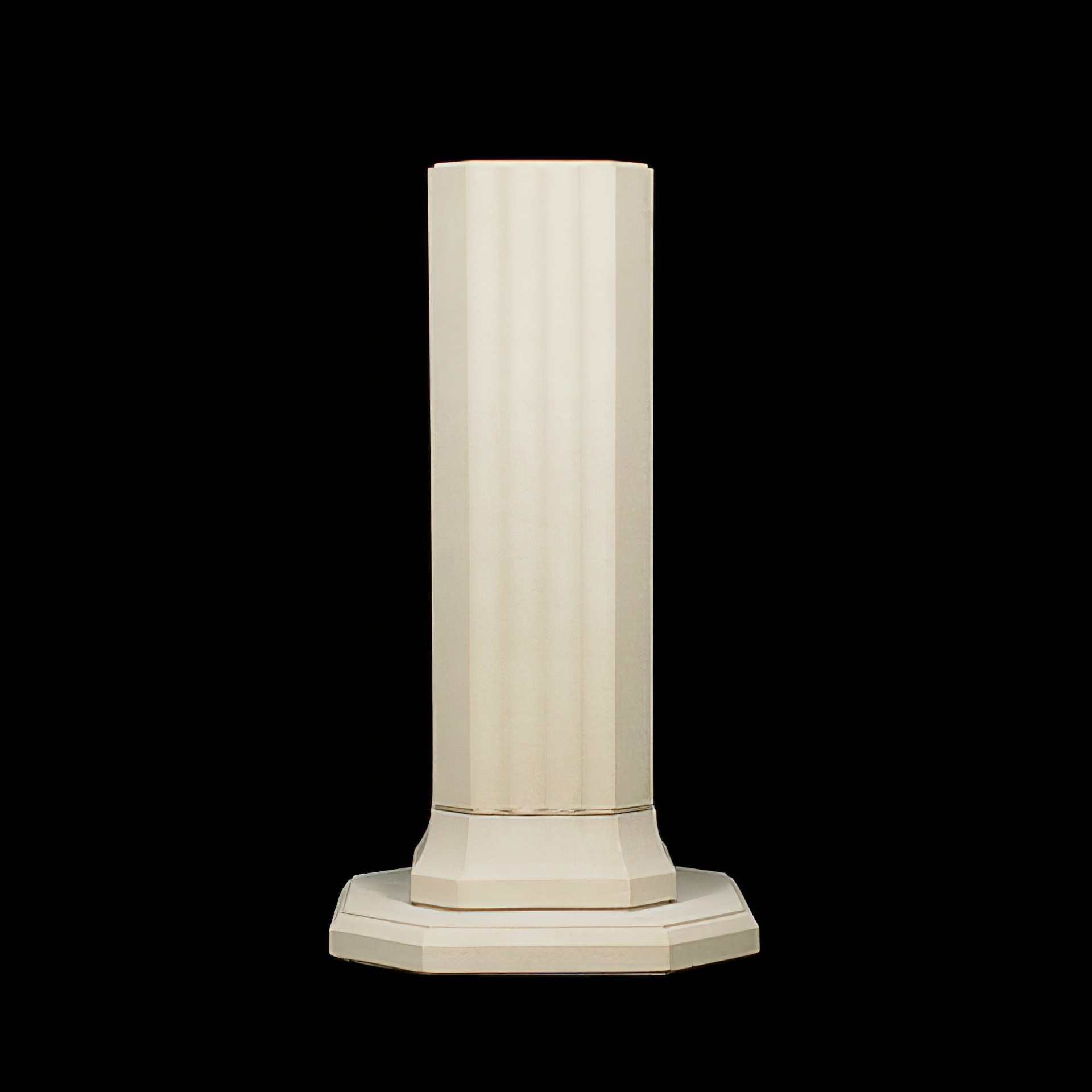 Garten Deko Säule Stein - Gaia / Sand