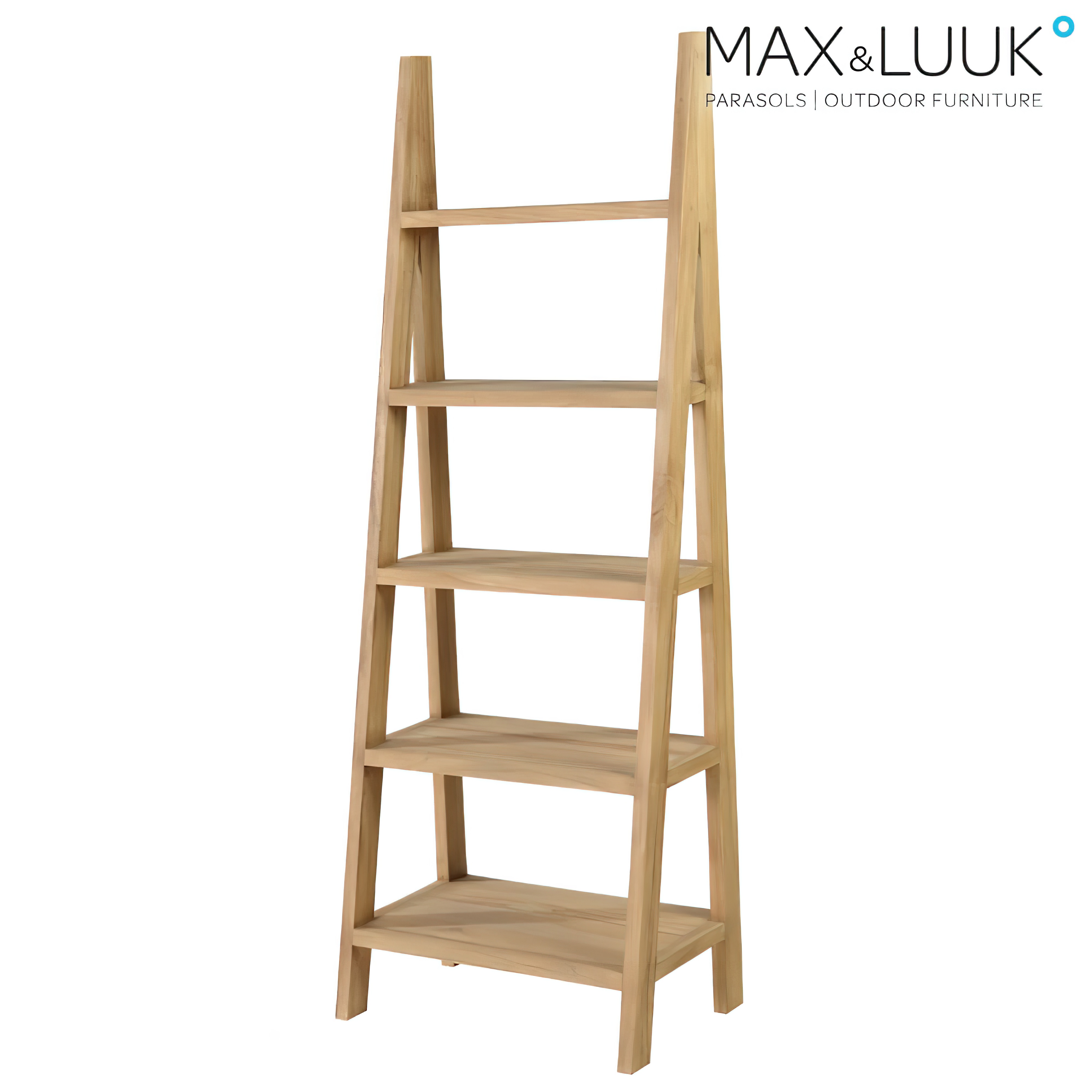 Hohes Regal aus Teakholz für den Garten - Max&Luuk - Puck Regal