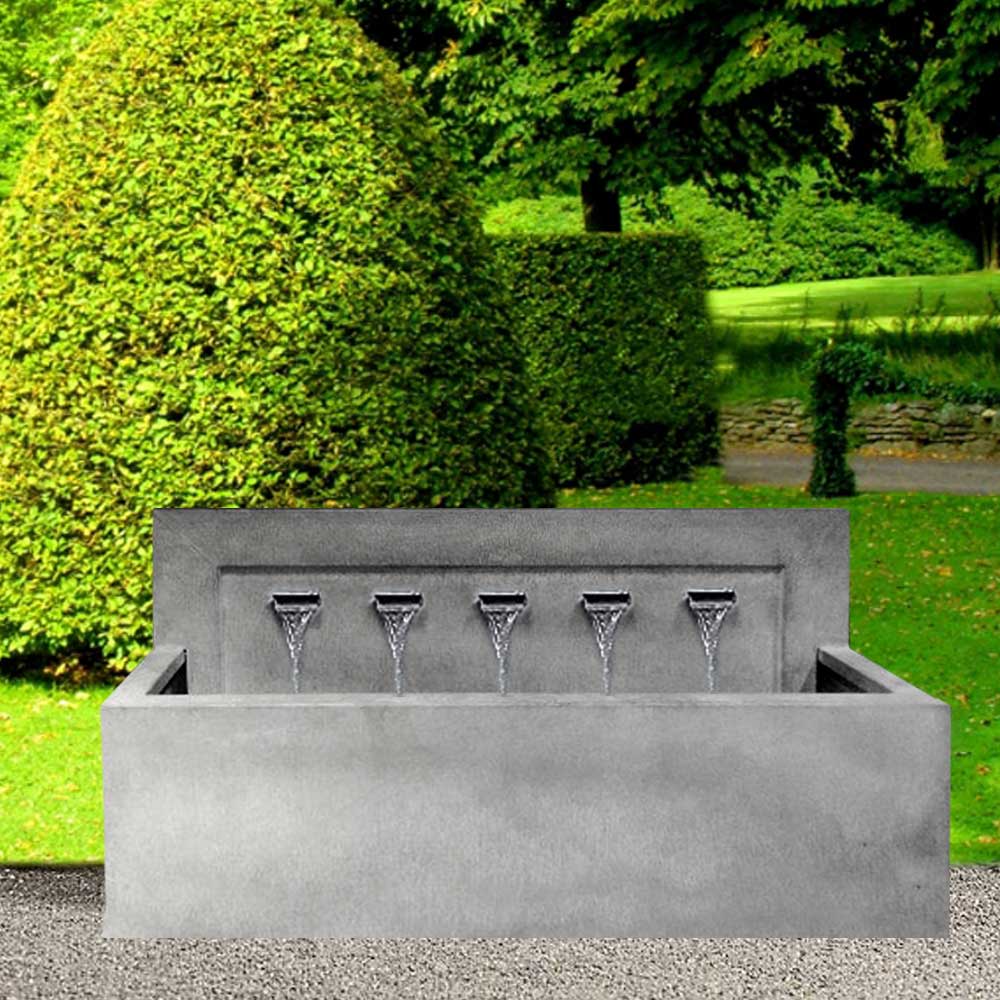 Zink Brunnen für den Garten - Futuro