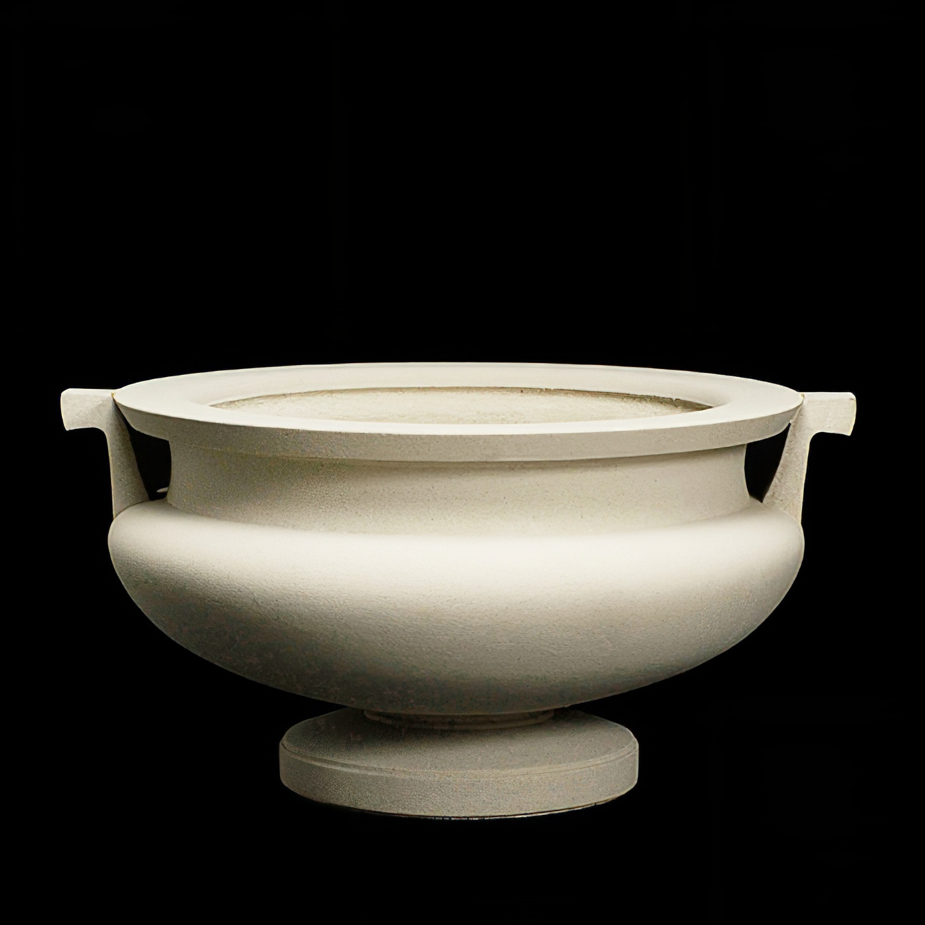 Englische Steinamphore Steinguss - Artemis / Sand / 94,5x48 cm (DmxH)