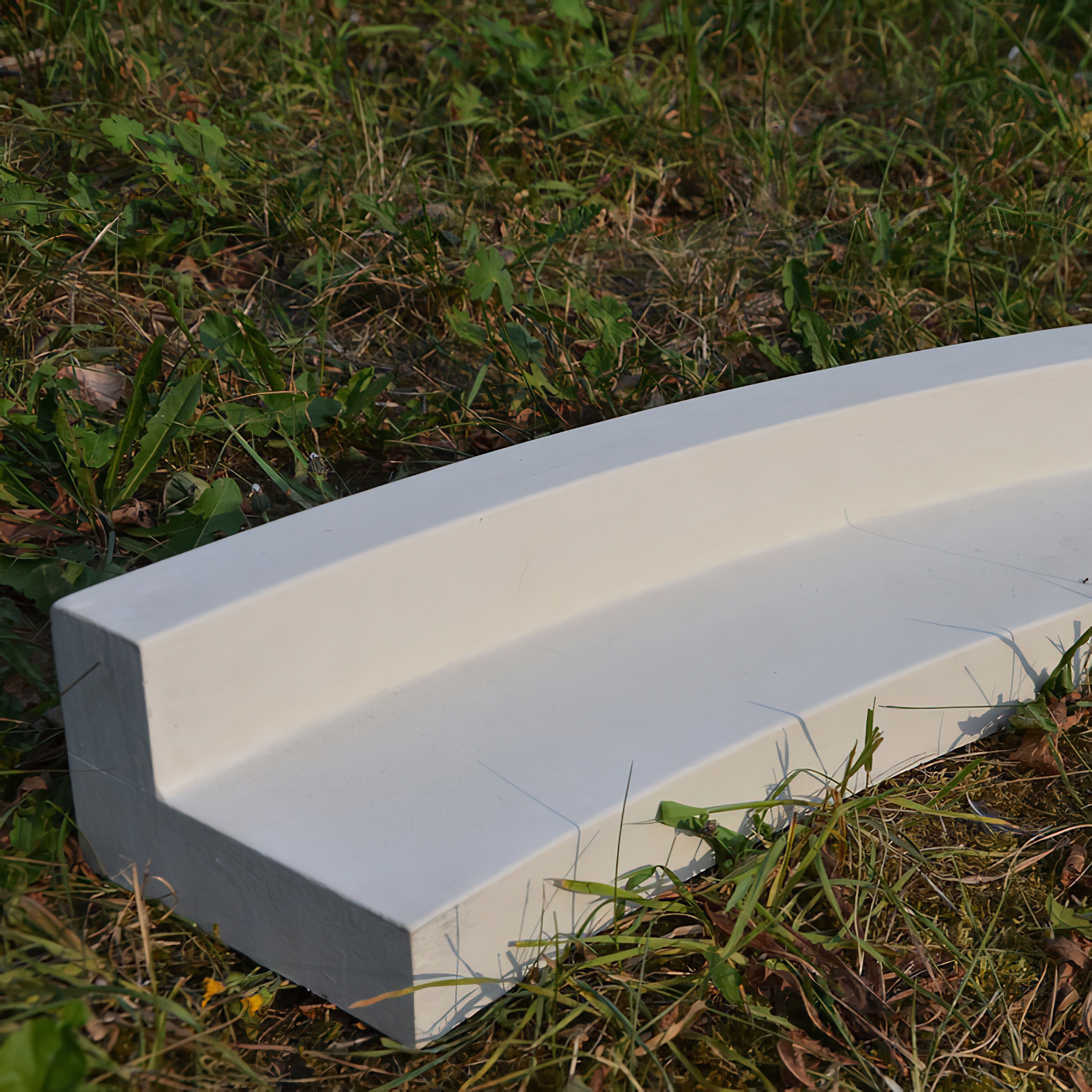 Rasenkantenstein aus Steinguss - Arcadian Innenkurve 1000mm / Sand