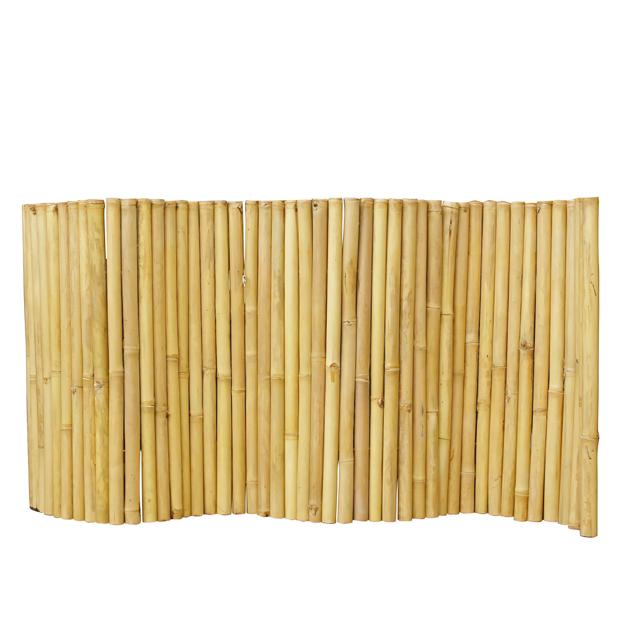 Flexibler Bambus Zaun als Sichtschutz für den Garten - Tiara / 180x90cm (HxB)