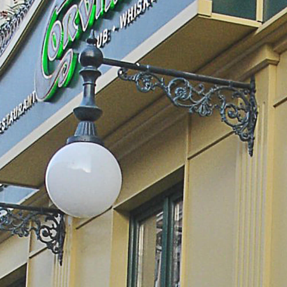 Nostalgische Wandleuchte aus Gusseisen - Damaso / Anthrazit