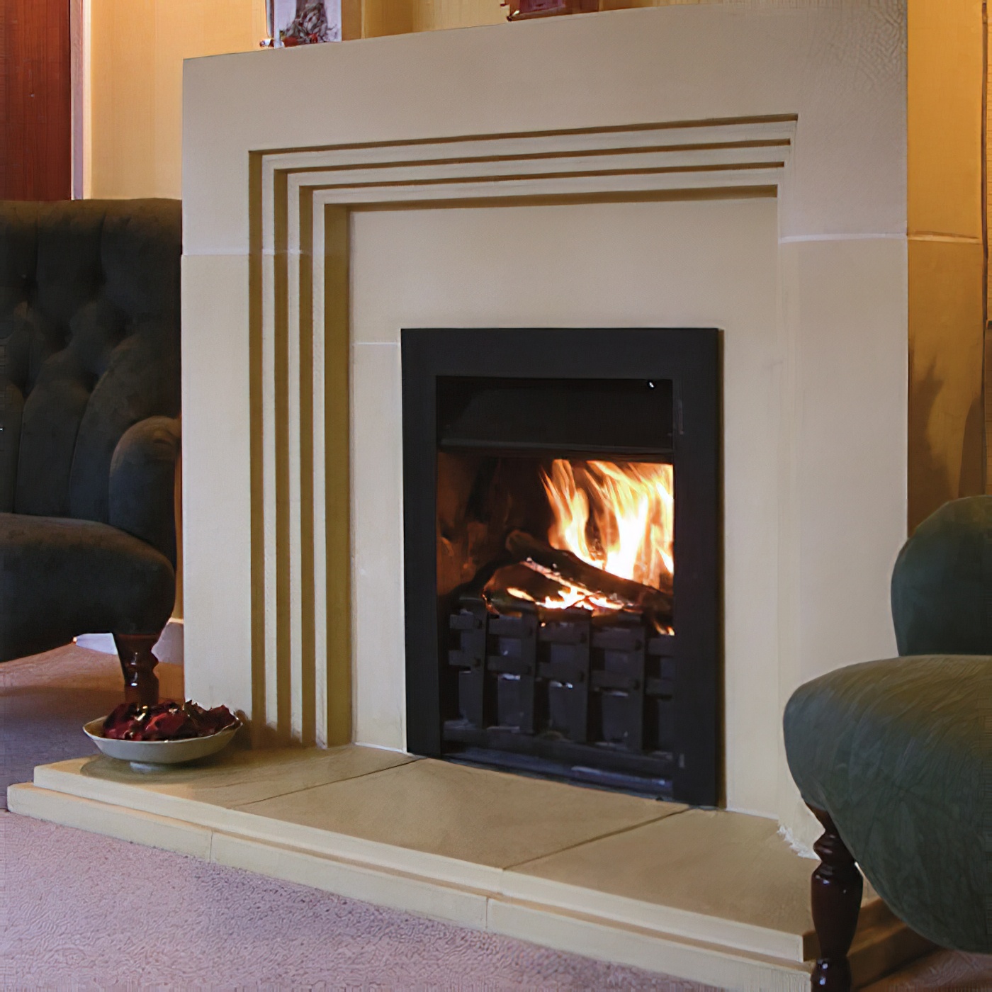 Kaminverkleidung antik - Balmoral Castle / Sand