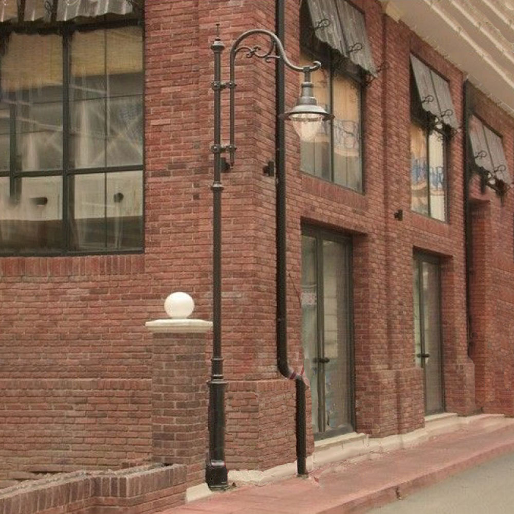 Dekorative Parkleuchte aus Gusseisen zur Stadtgestaltung - Askjell