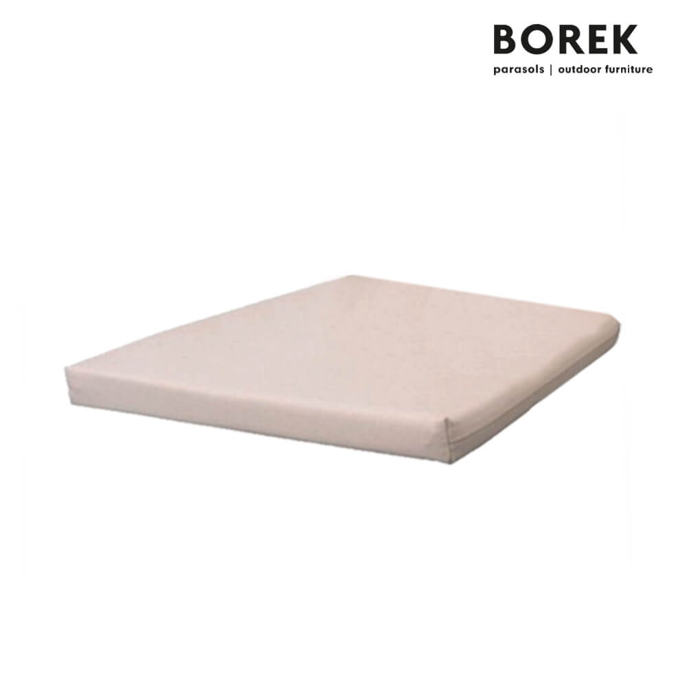 Beigenes, quadratisches Sitzkissen für Outdoor Gartenmöbel von Borek