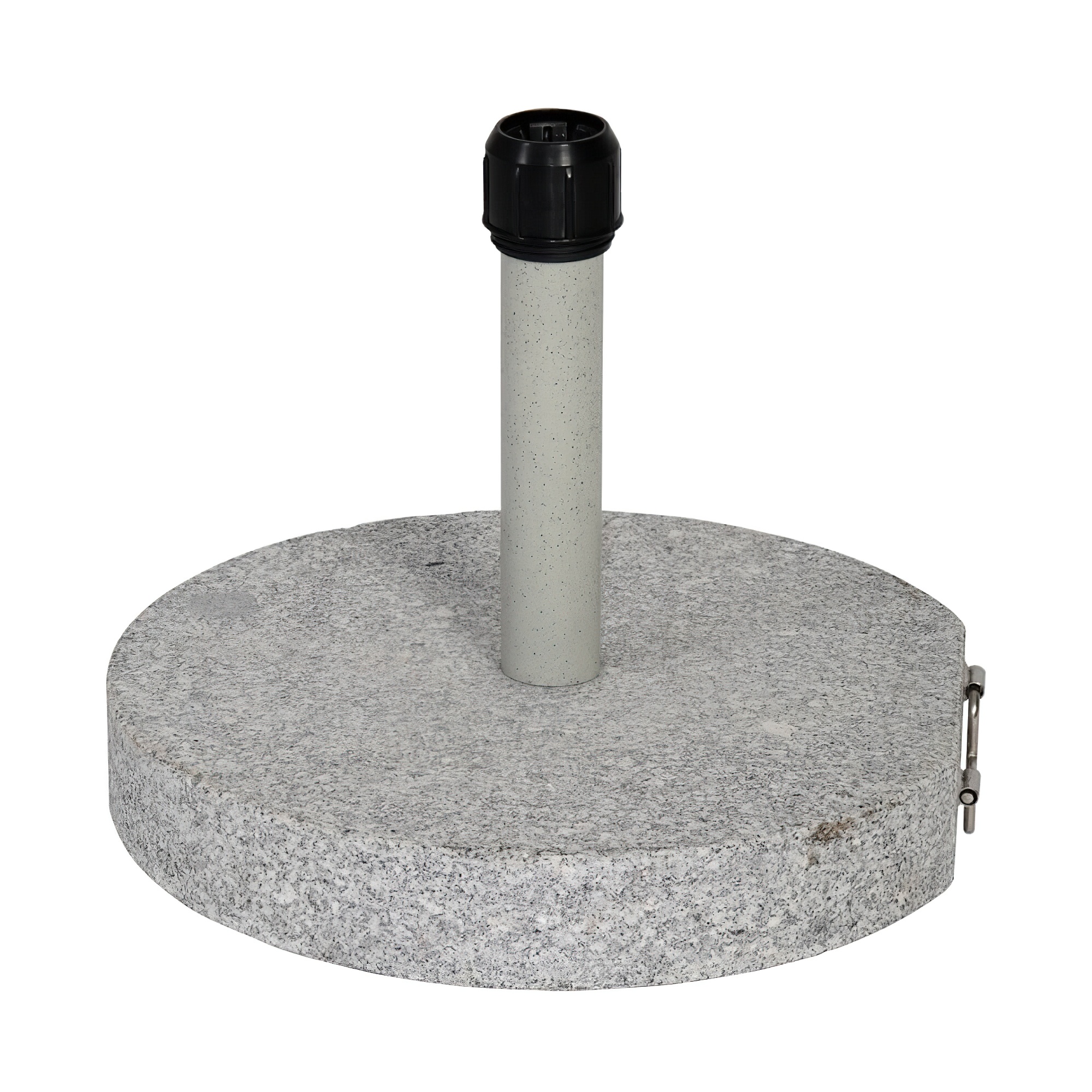 Runder Sonnenschirmständer aus Granit - Schirmständer Tureo