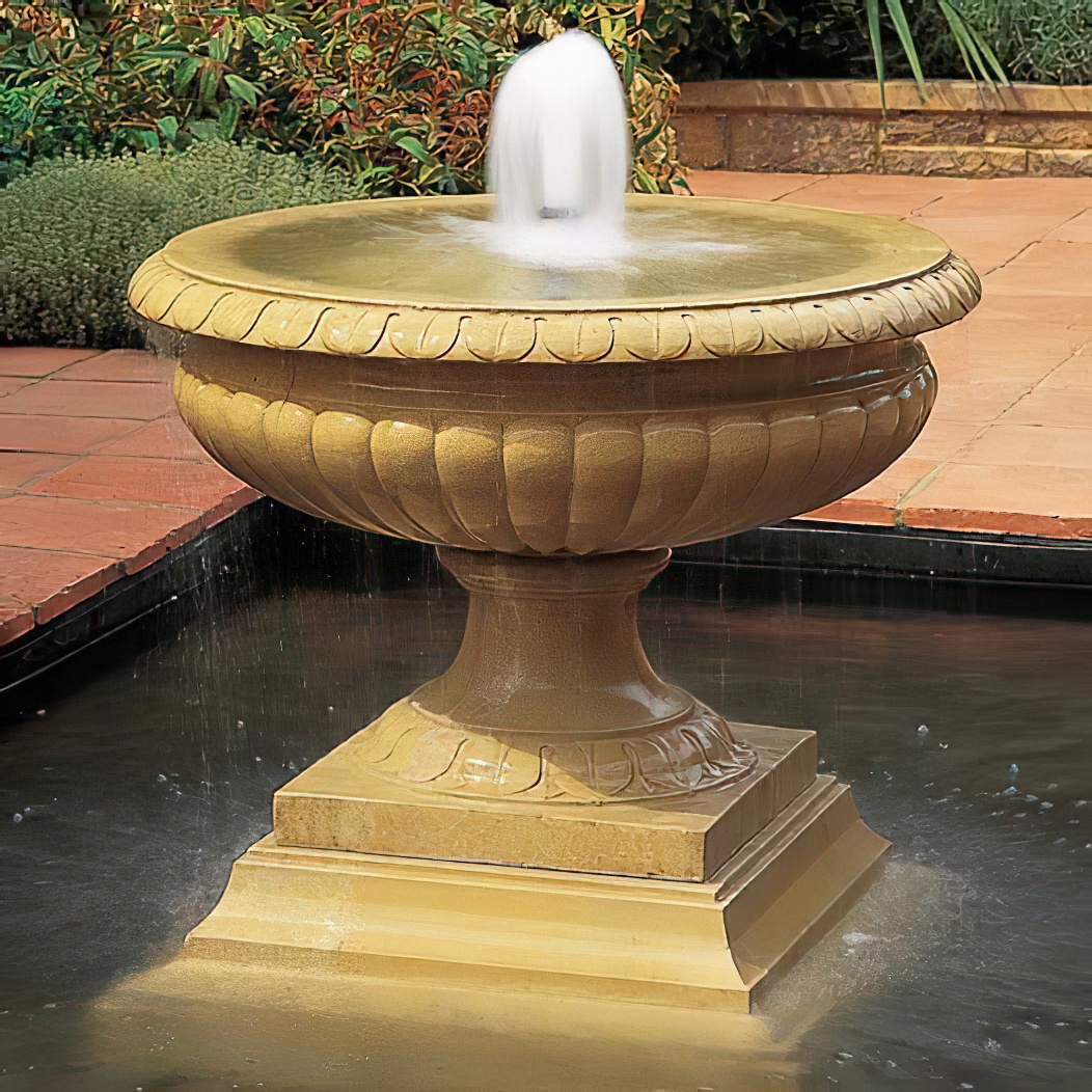 Springbrunnen aus Stein - Halton House / Sand