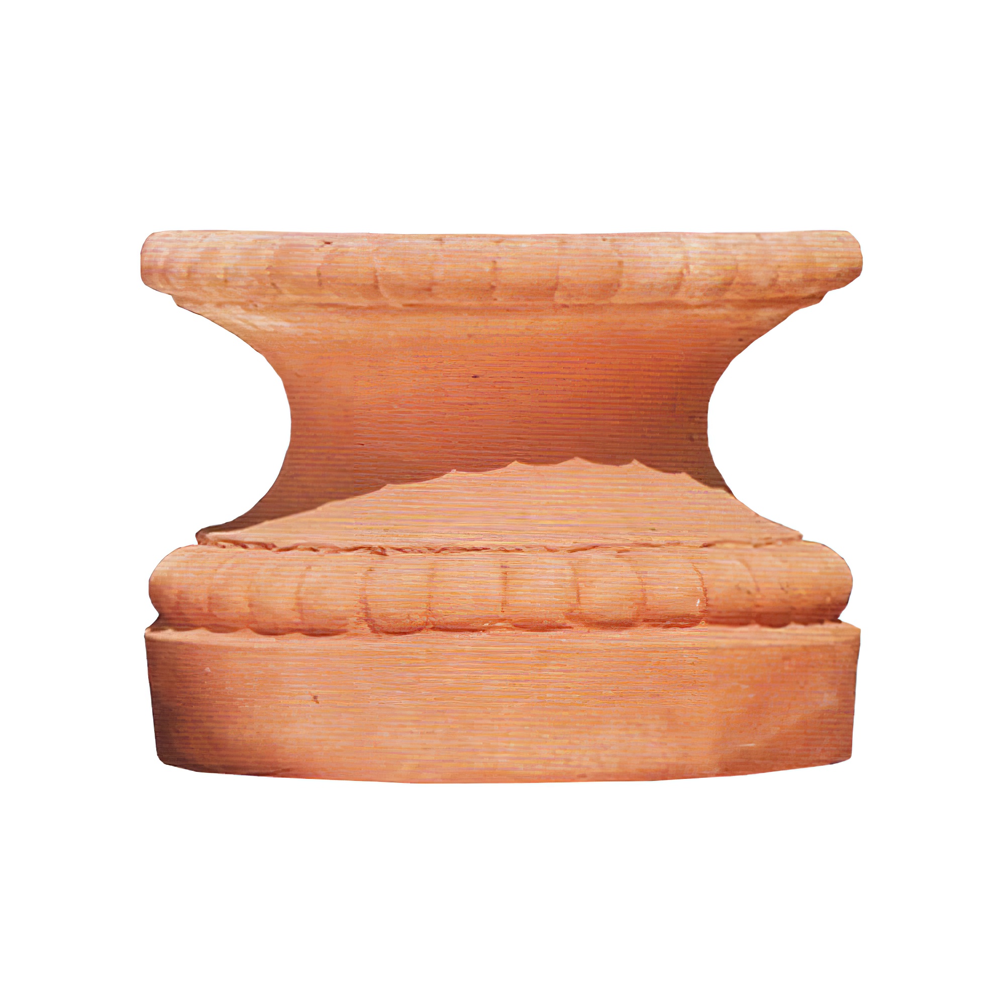 Terrakotta Sockel für Gartenskulpturen - Masaccio