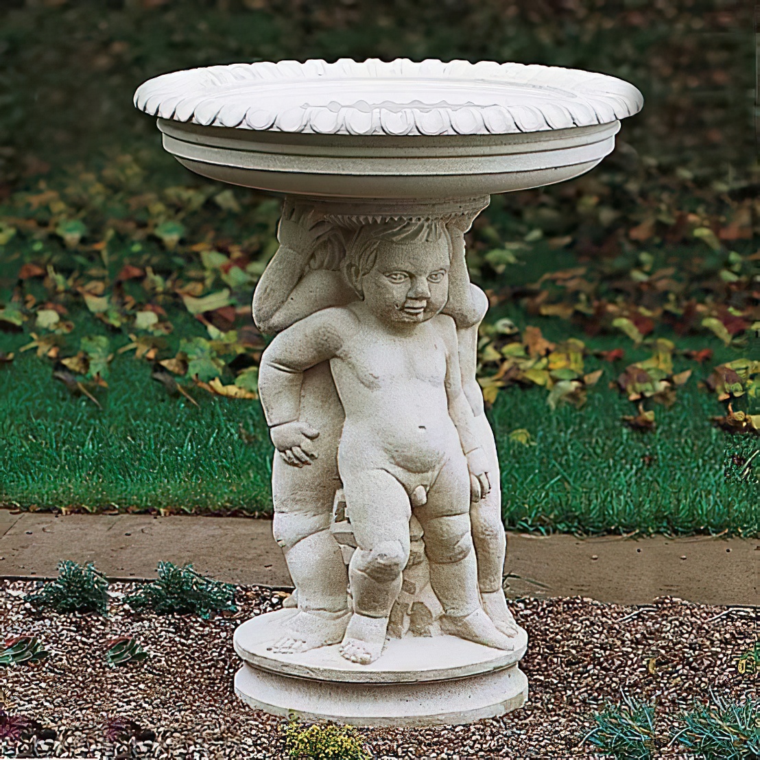 Garten Vogelbad mit Säule kaufen - Swinley Park / Sand