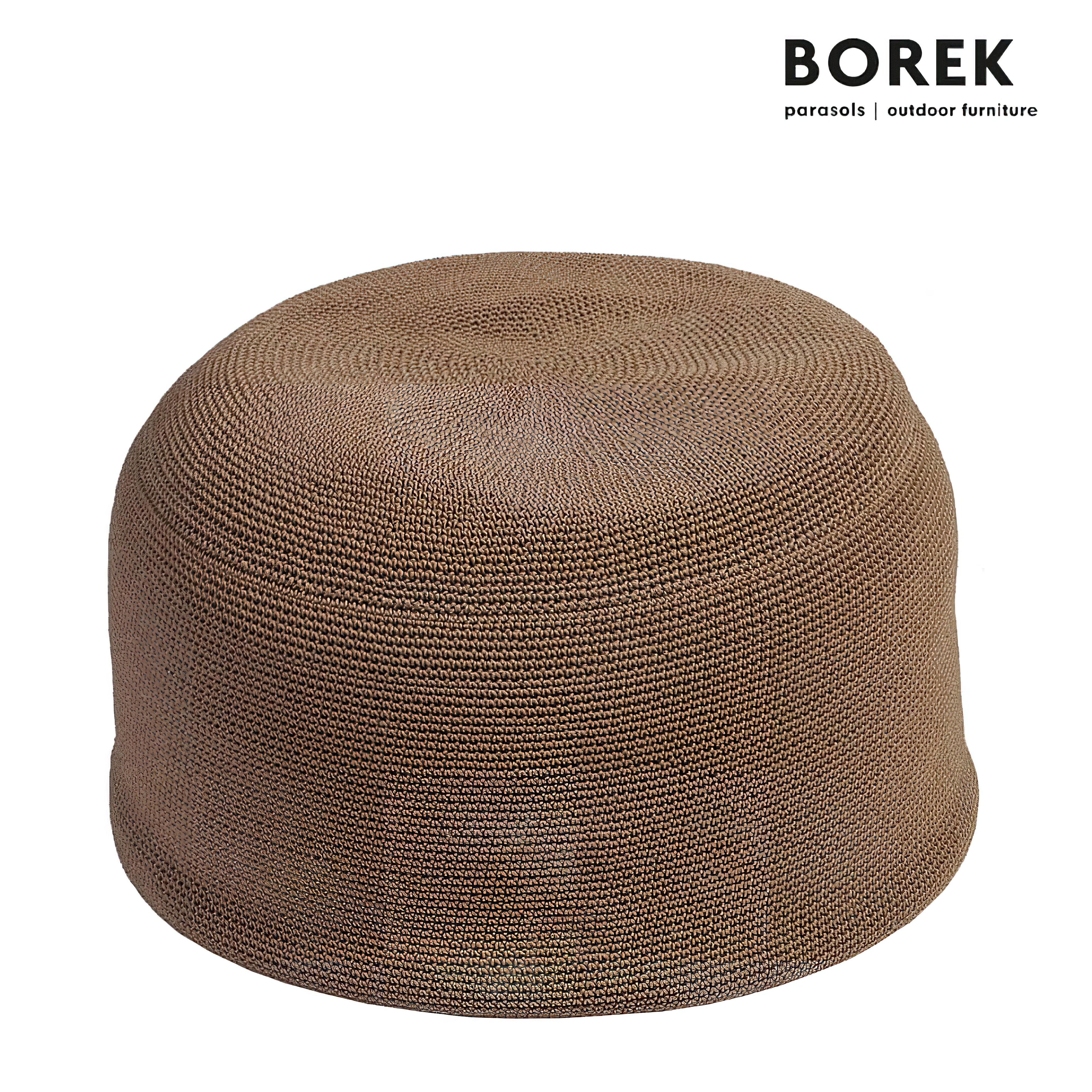 Outdoor Sitzkissen rund - Borek - sandfarben - Crochette Sitzkissen