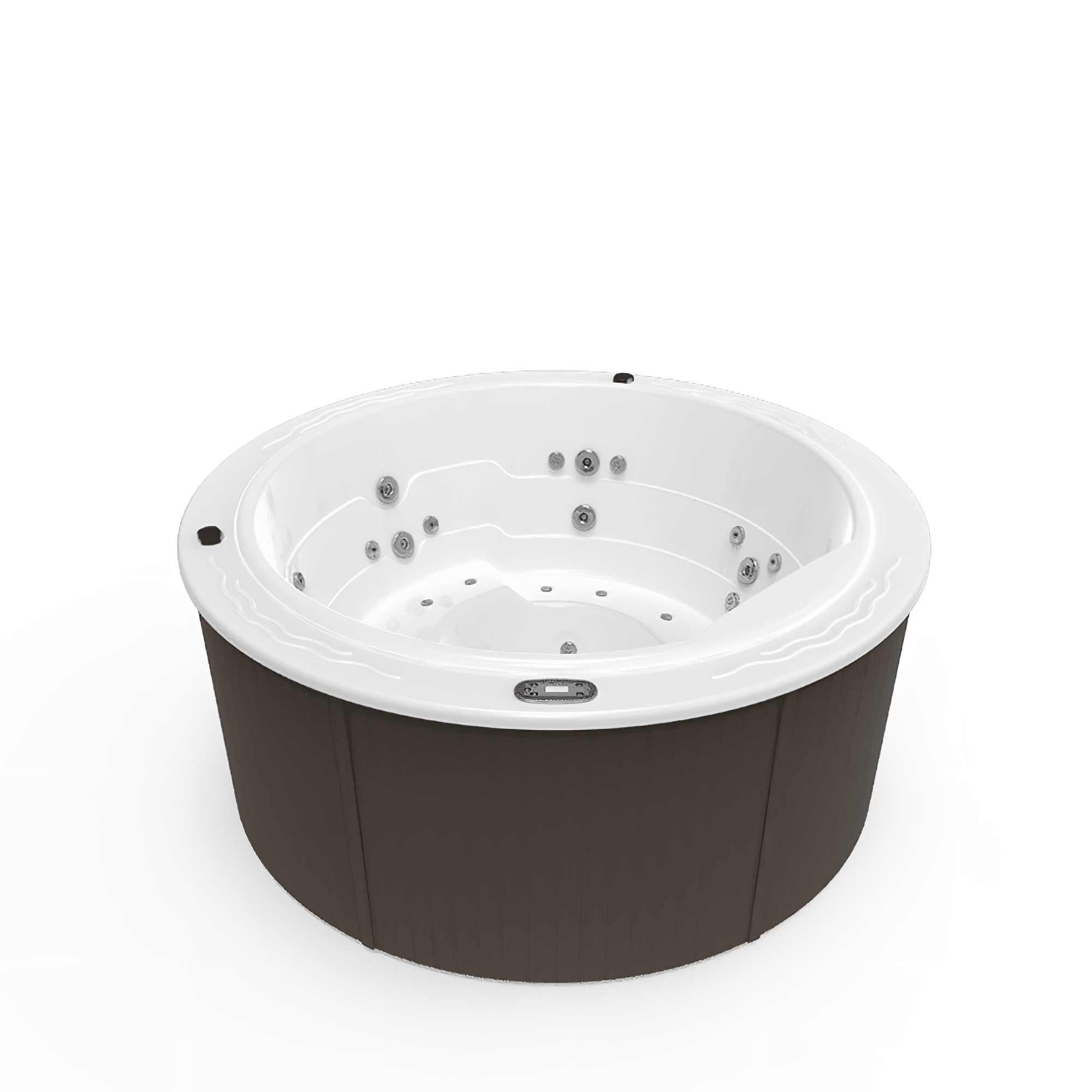 Runder Whirlpool für Indoor & Outdoor mit 5 Plätzen - Nuti