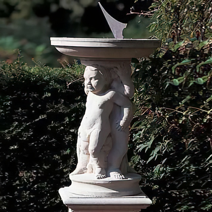 Sonnenuhr aus Sandstein - Eukleides  / Sand