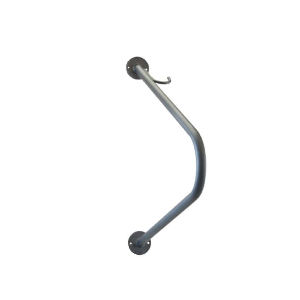 Wand-Fahrradständer aus Metall zur hochkanten Aufbewahrung - Chrisstel / Grün